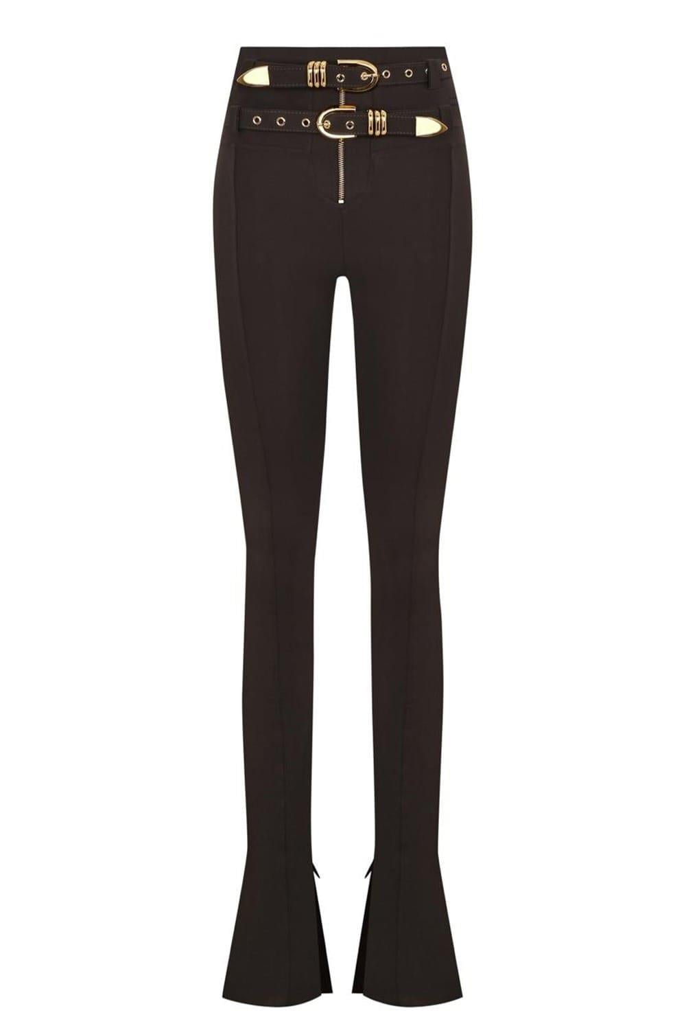 VALENCIA FLARE LEGGINS KAHVERENGİ