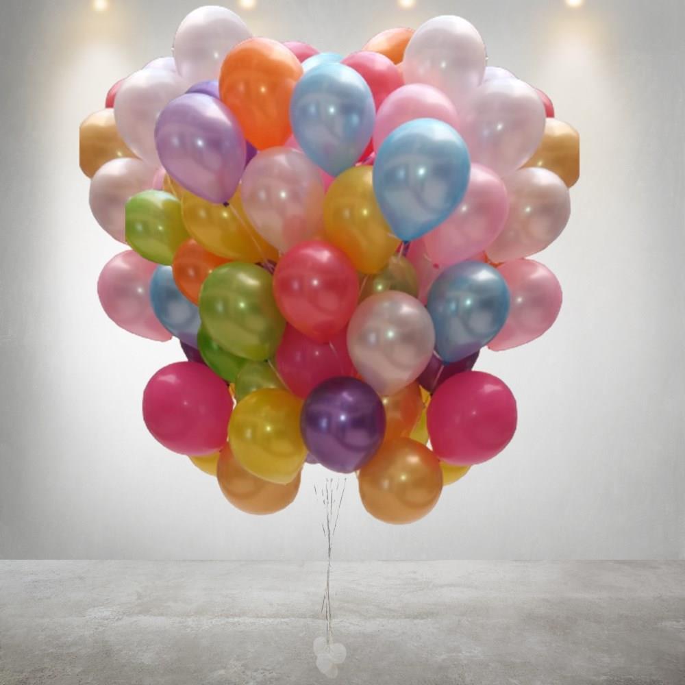 100 Adet Uçan Balon / Teslimat Dahil