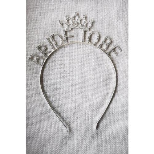 Bride Metal taşlı Taç Gümüş