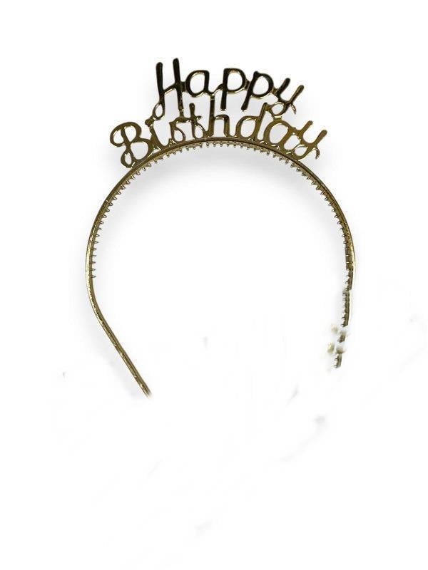 Happy Birthday Gümüş Taç Mika