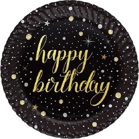 Happy Birthday Tabak 8 Adet