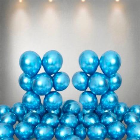 Krom Balon Mavi 5 Adet