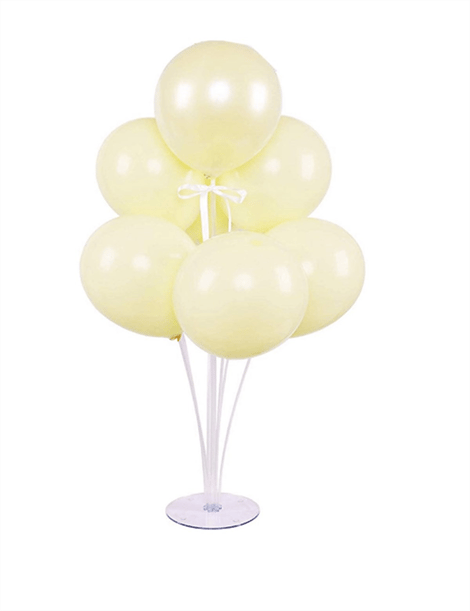 Makaron Balon Sarı 10 Adet