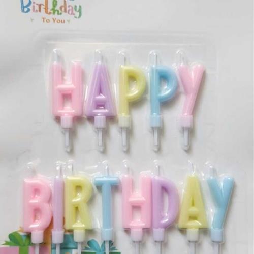 Makaron Renkli Happy Birthday Mum