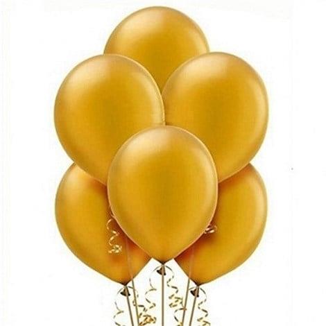 Metalik Balon Gold Altın 100 Adet