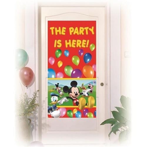 Mickey Mouse Temalı Kapı Banner 