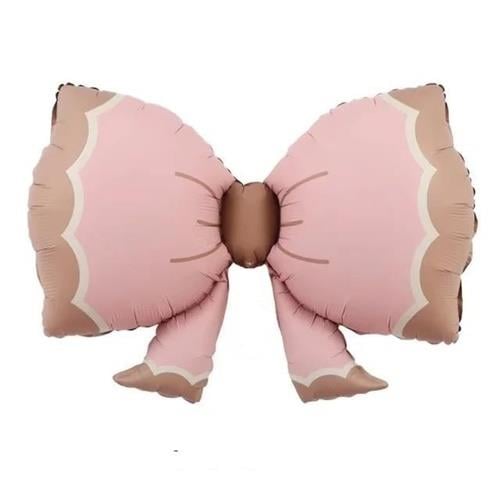 Pembe Retro Fiyonk Folyo Balon