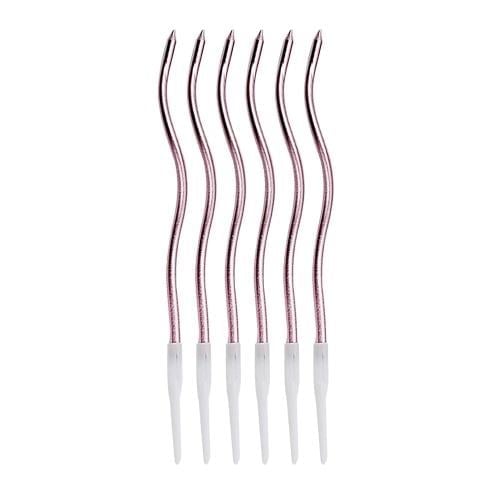 Sprial Pembe Pasta Mumu 6 lı