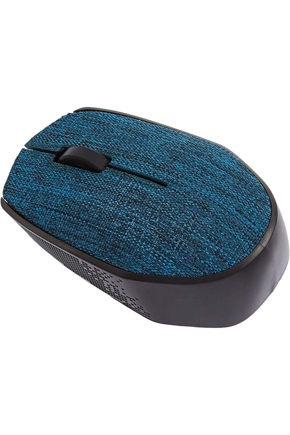 KM-218 Usb Mavi 2.4Ghz Kumaş Yüzey Kablosuz Mouse