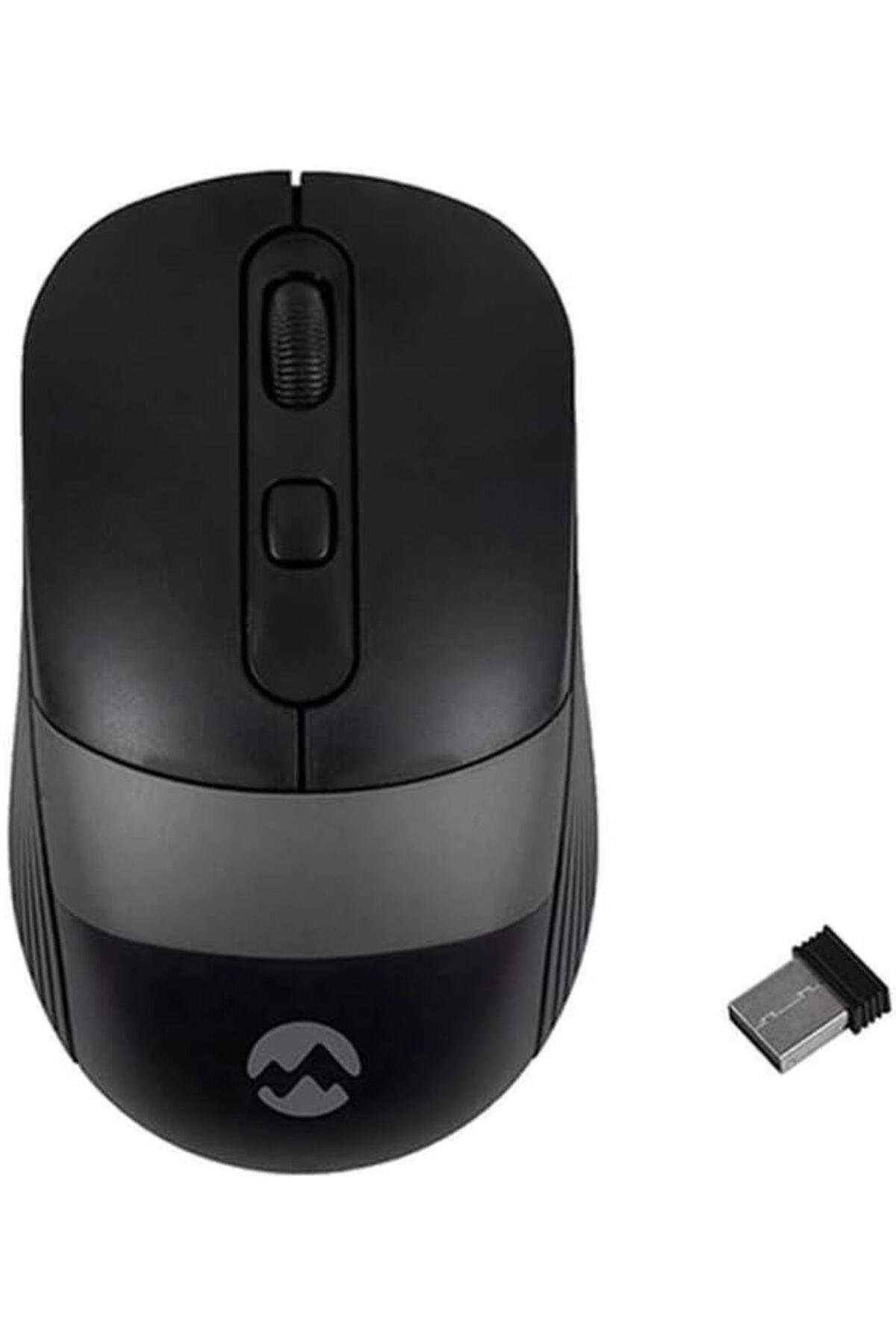 Modalist SM-18 Usb Siyah/Gri 2.4Ghz Optik Kablosuz Mouse New Desinger 744636