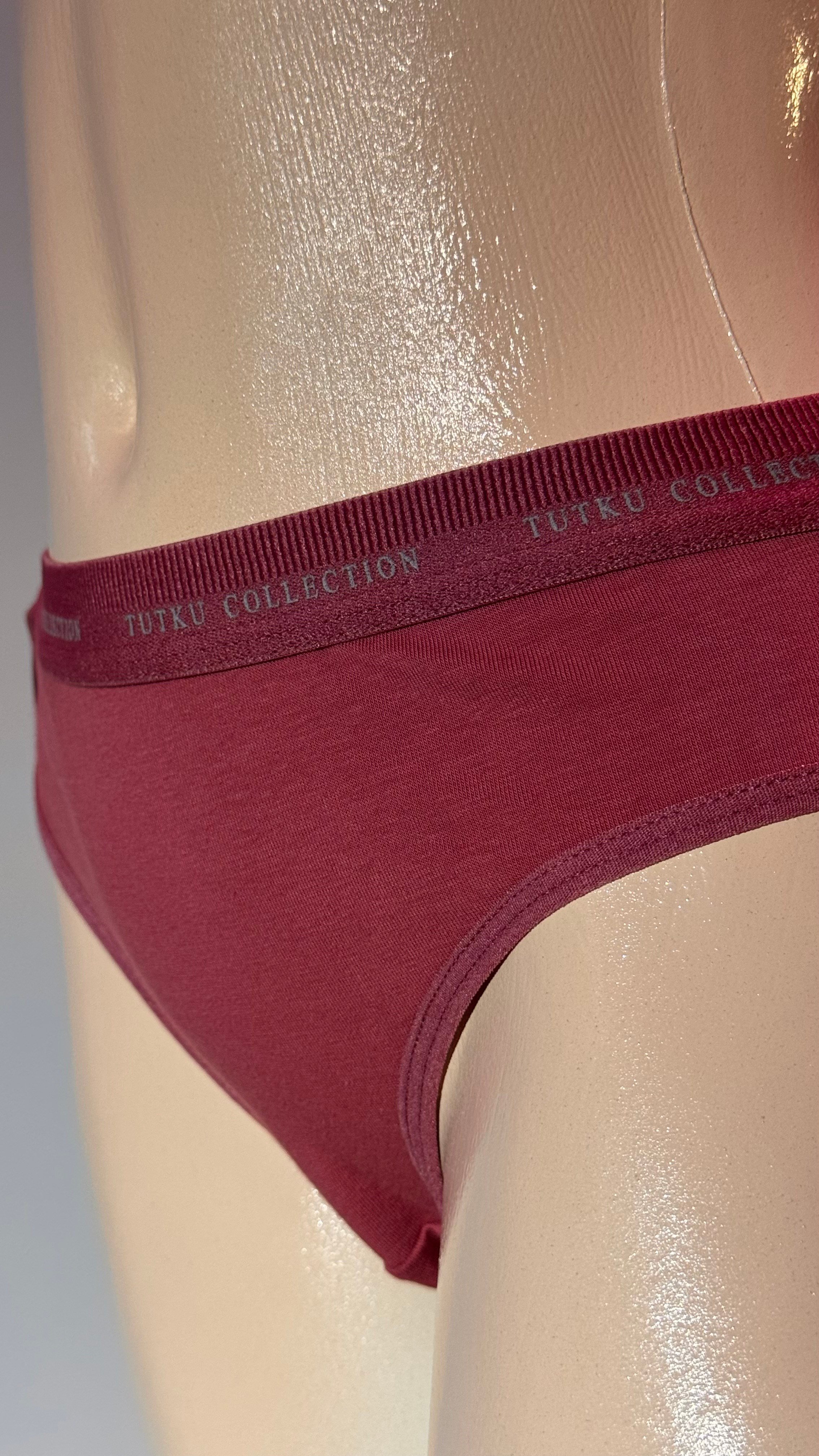 Tutku Kadın Pamuklu Bikini Külot - %100 Pamuk Günlük İç Giyim Asorti06