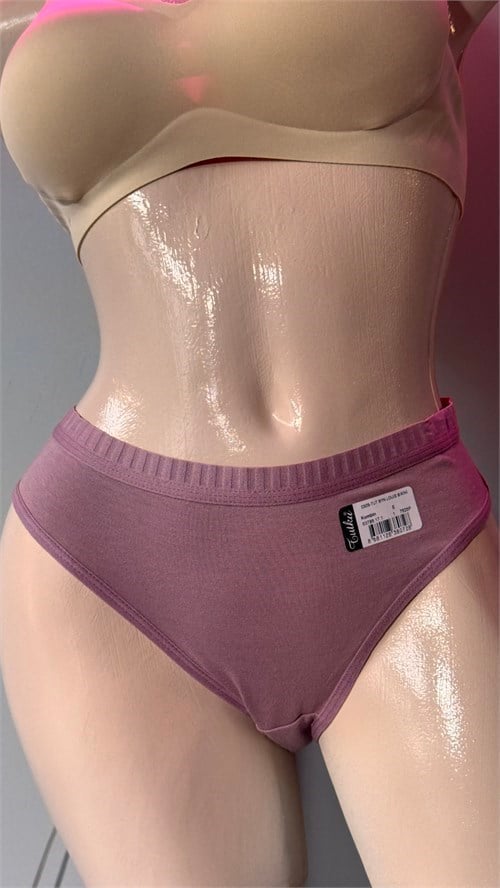Tutku Kadın Pamuklu Bikini Külot - %100 Pamuk Günlük İç Giyim Asorti