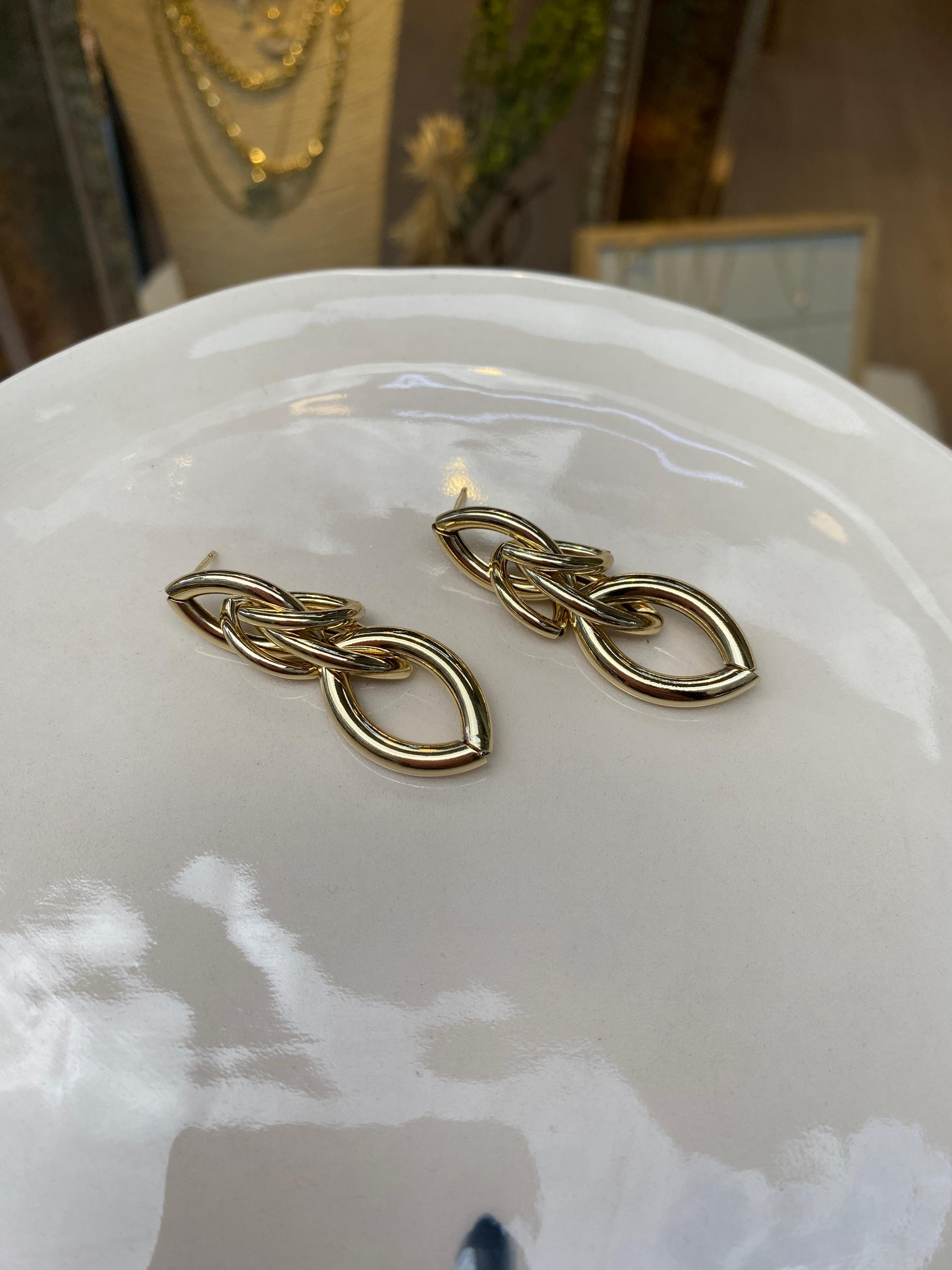 Gold 14 K Küpe 2