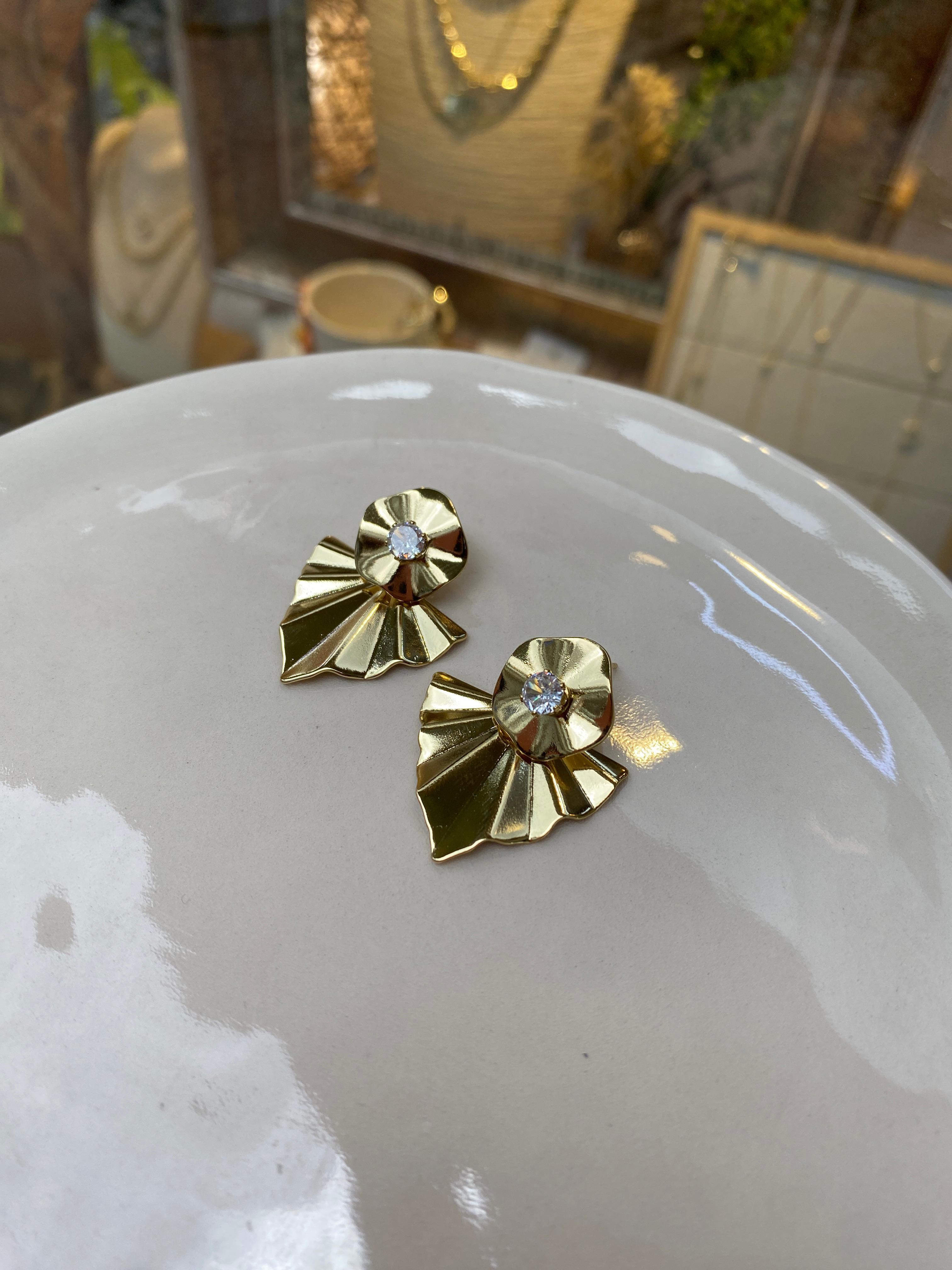 Gold 14 K Küpe 5