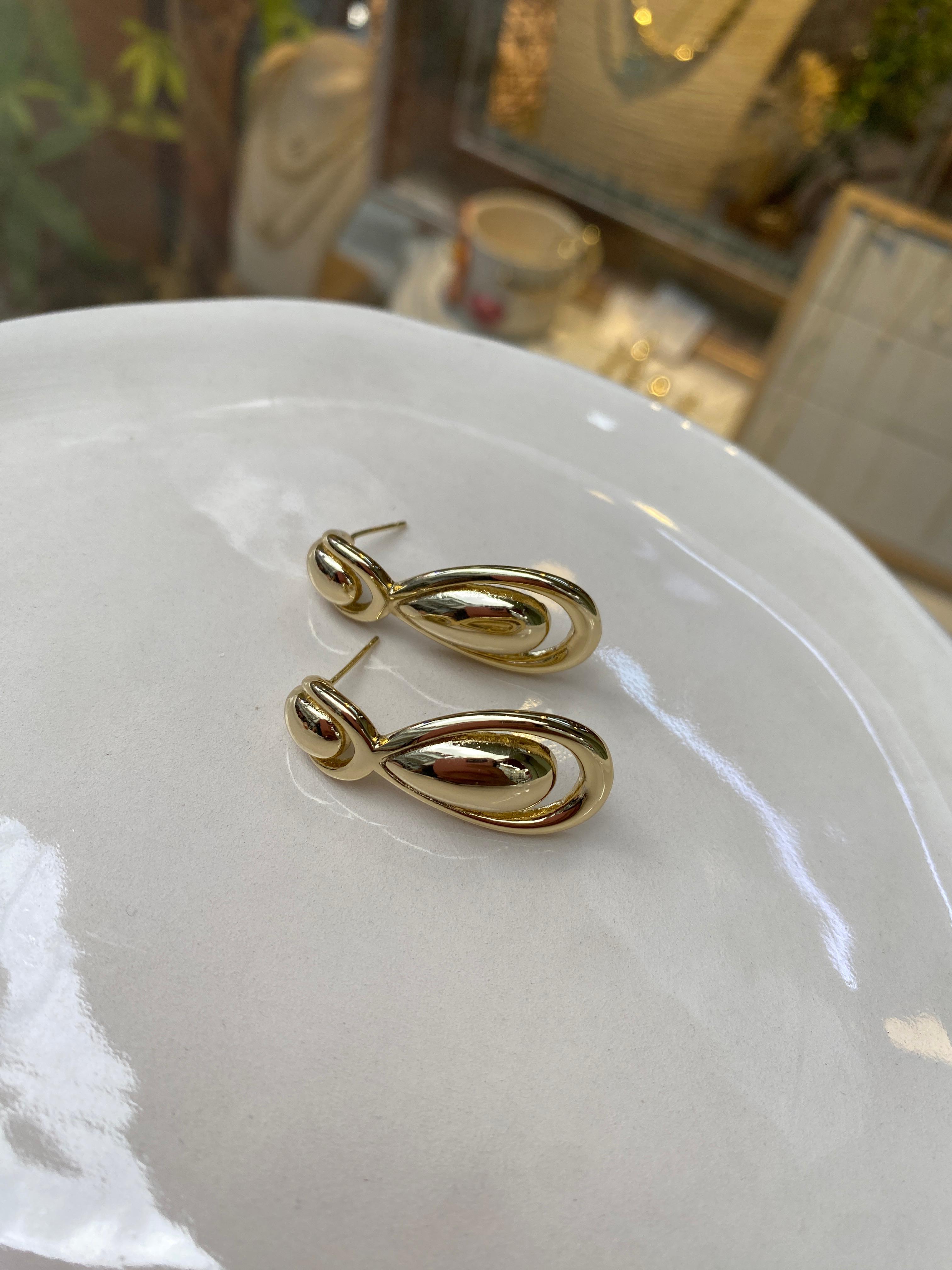 Gold 14 K Küpe 6