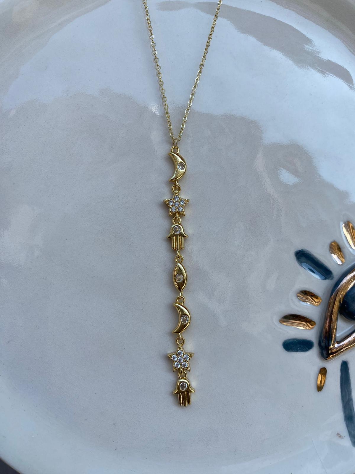 Y Kolye Vintage Gold