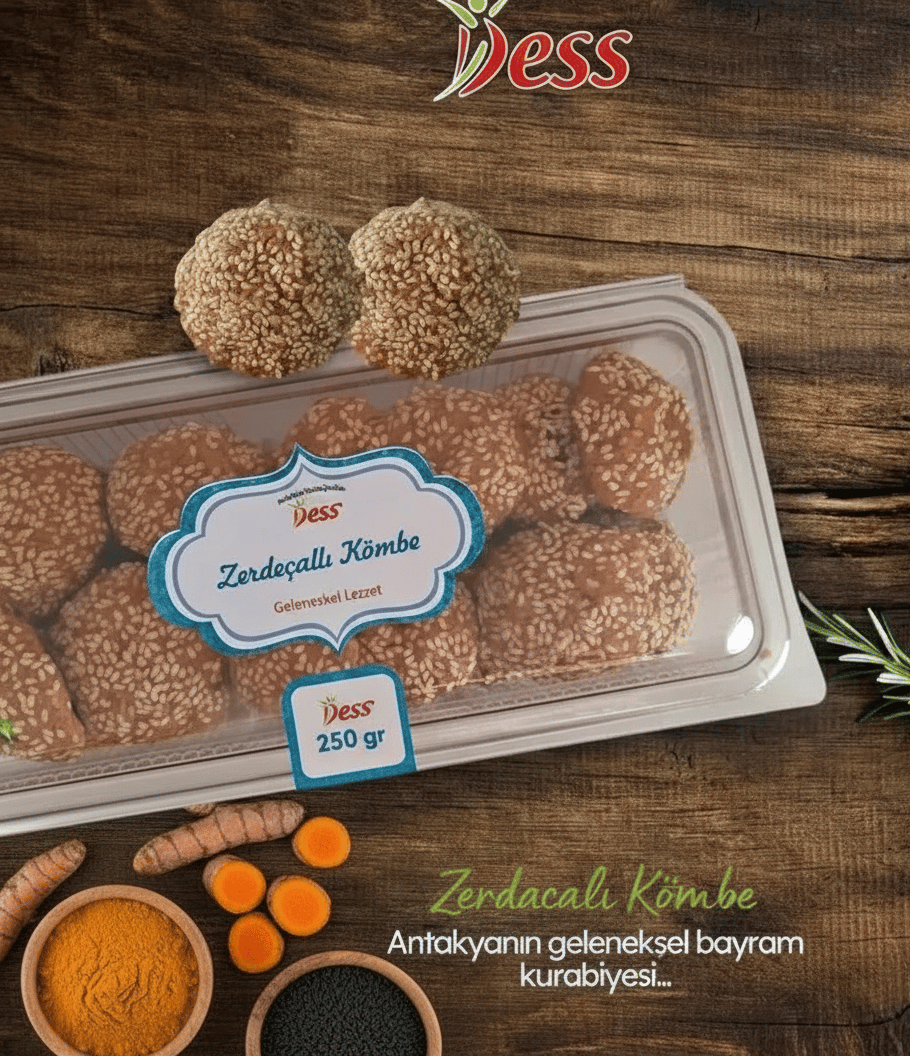 Zerdaçallı Kömbe 250 gr Paket 
