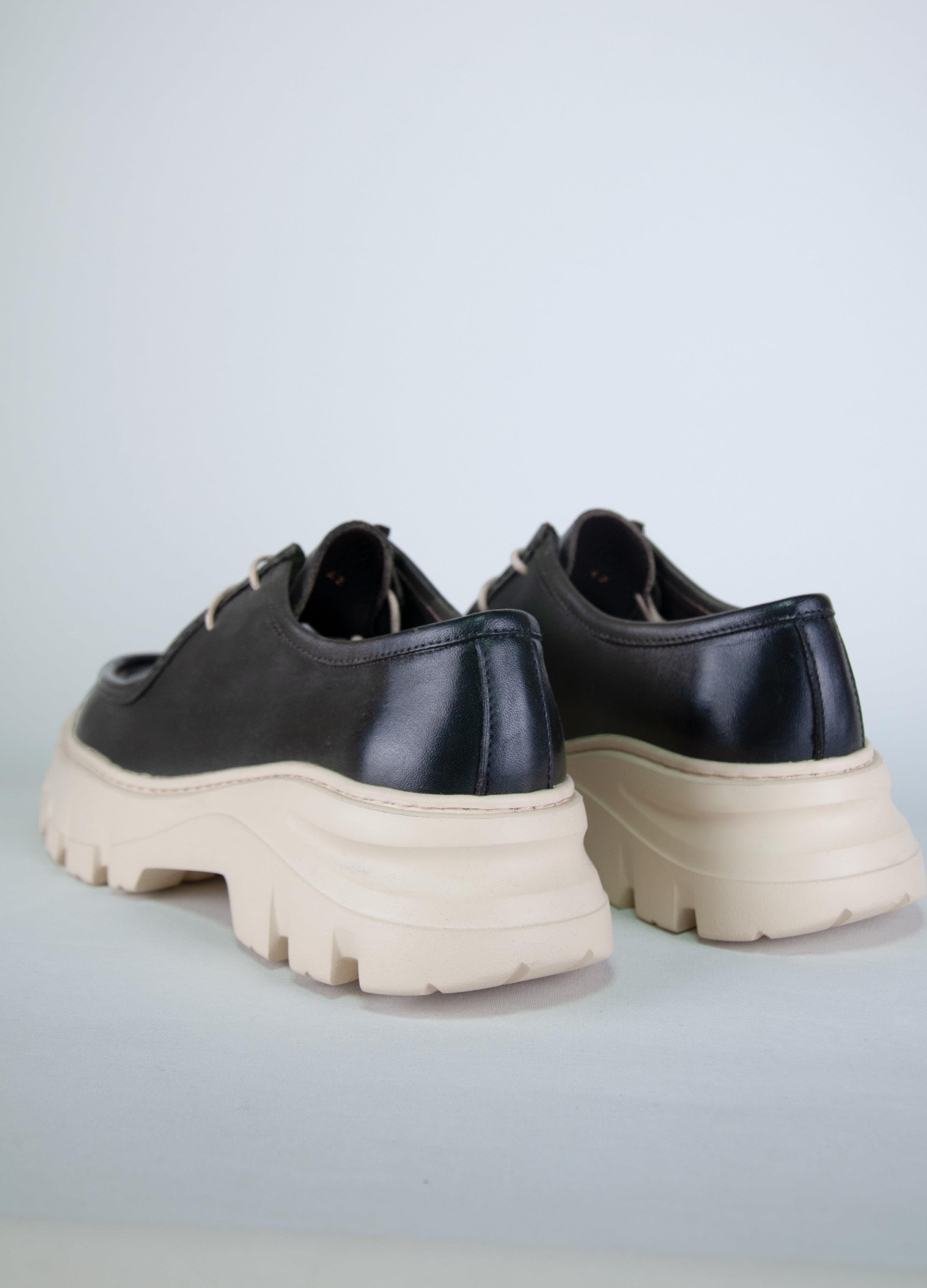 Dimattia Erkek Deri Bağcıklı Sneaker DM00102 U007825 YESIL