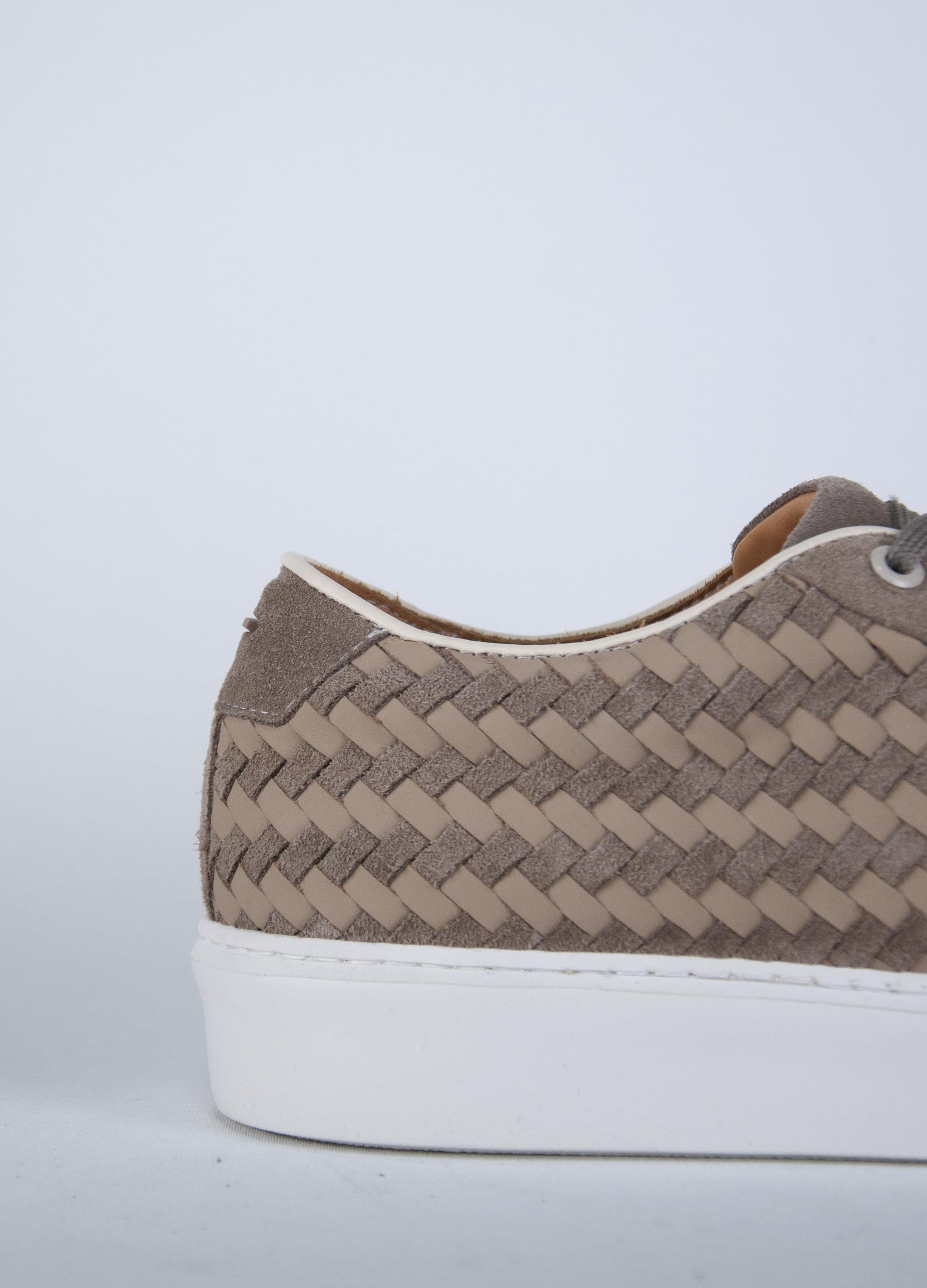 Dimattia Erkek Nubuk Deri Bağcıklı Sneaker Ayakkabı U008040 KAHVE