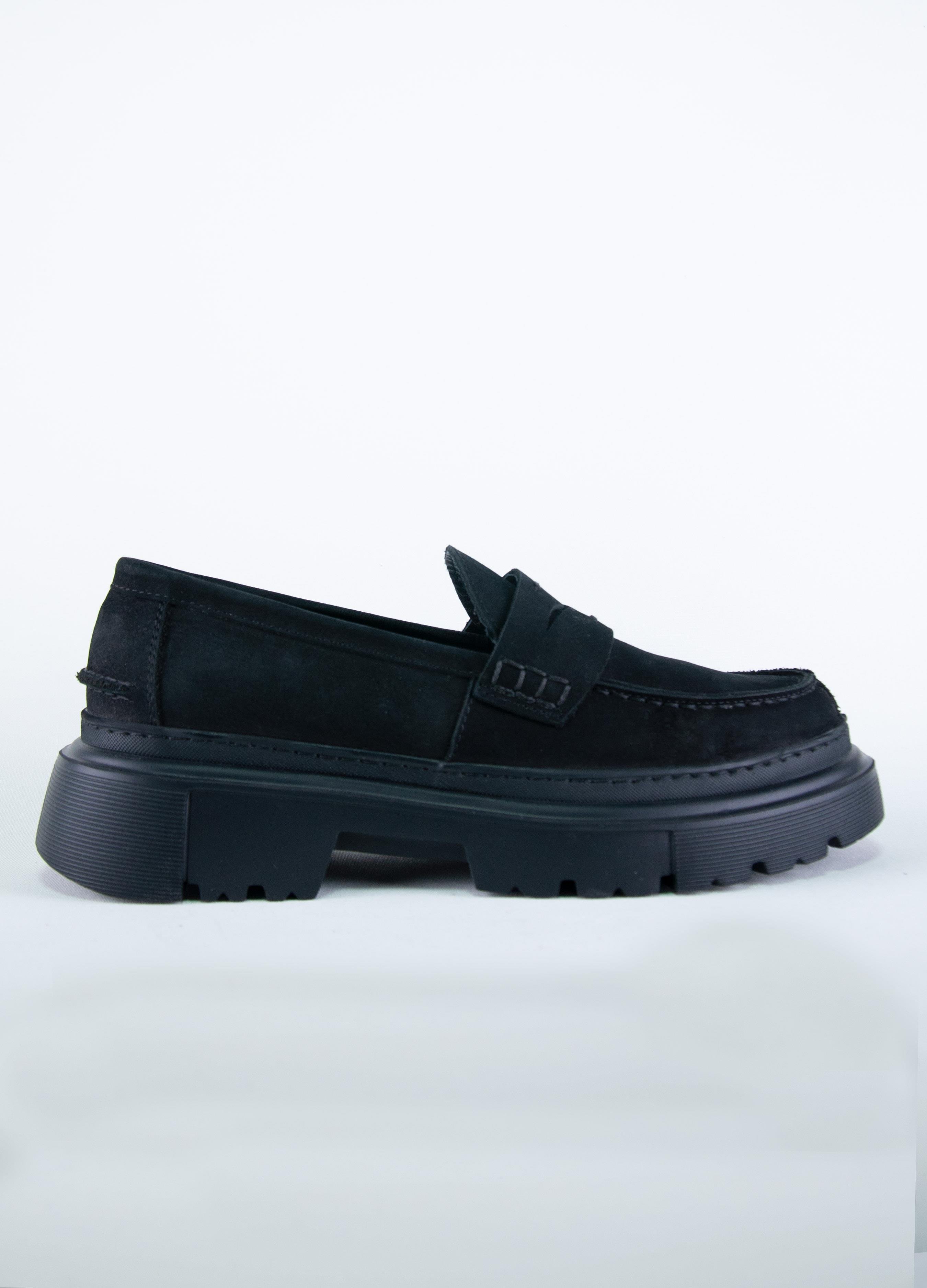 Dimattia Erkek Nubuk Deri Loafer DM00278 U007823 SIYAH