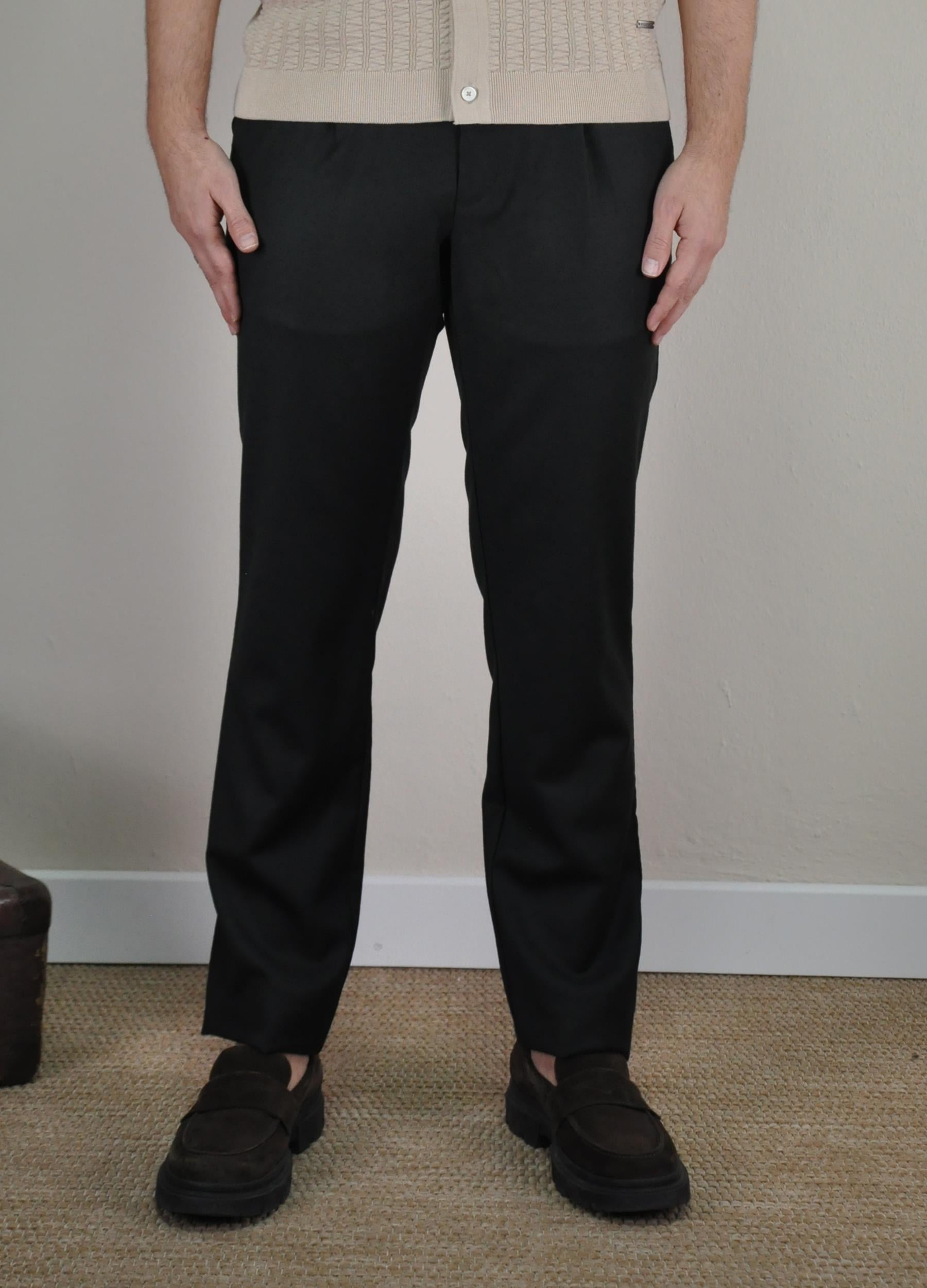 Gabbiacci Erkek İpli %100 Yün Jogger Pantolon U008220 HAKI