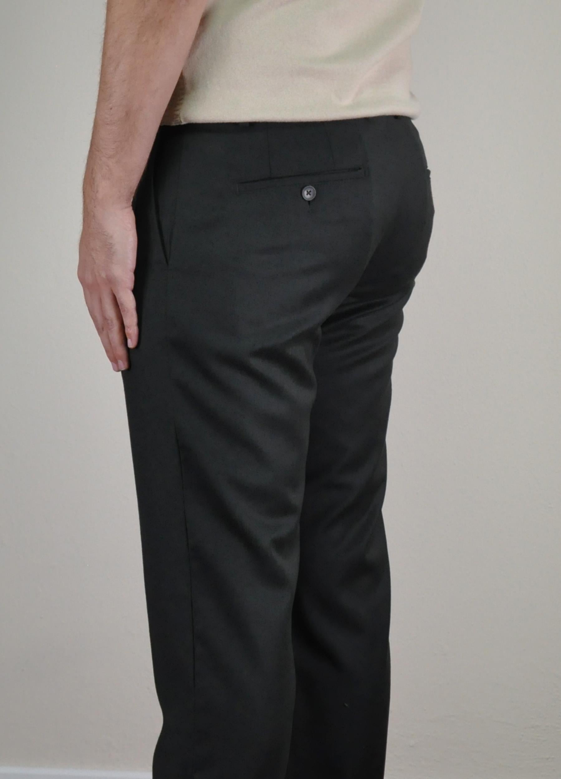 Gabbiacci Erkek İpli %100 Yün Jogger Pantolon U008220 HAKI