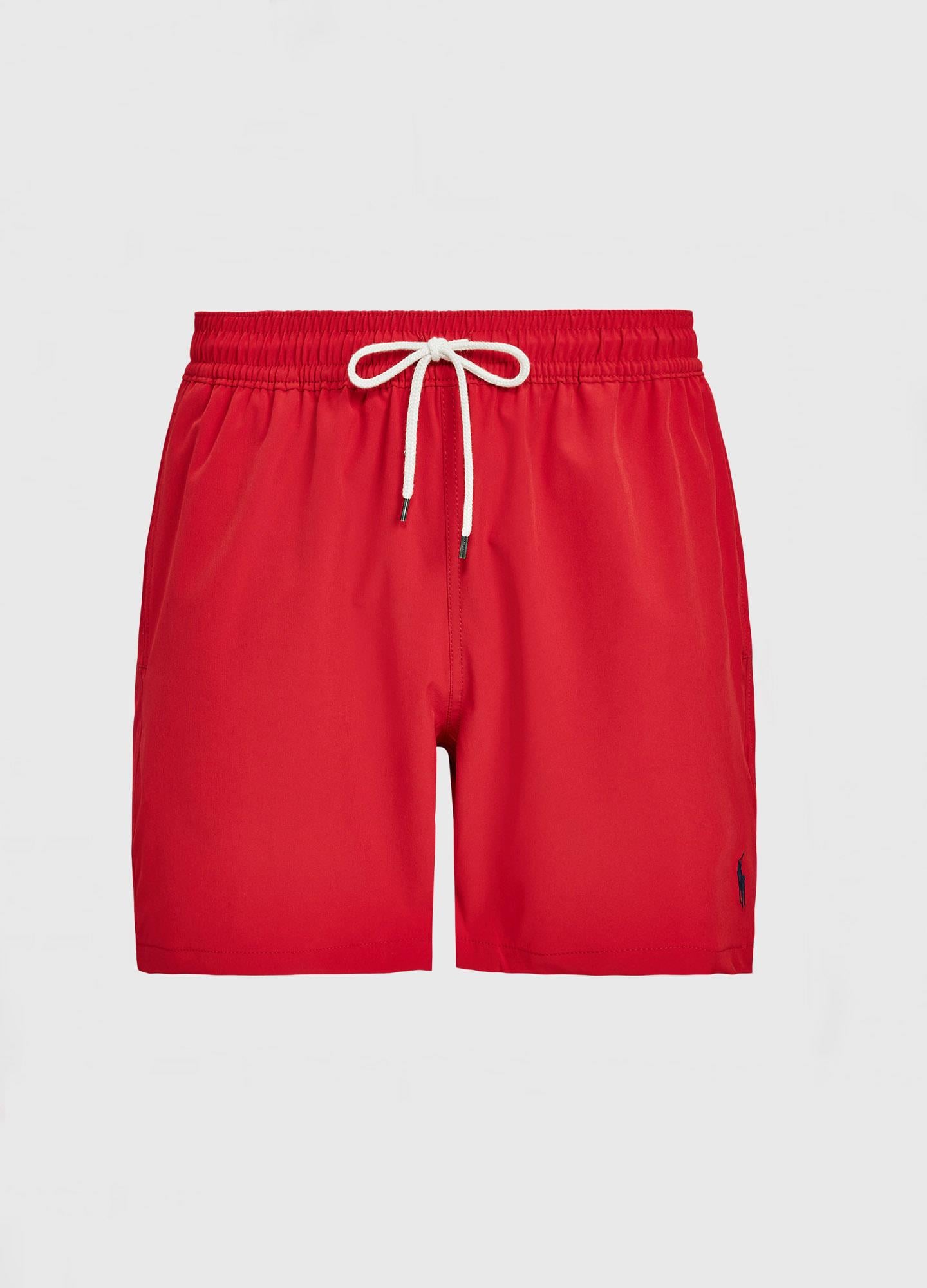 Polo Ralph Lauren Erkek Traveler Deniz Şort Mayo 710887 U006755 KIRMIZI