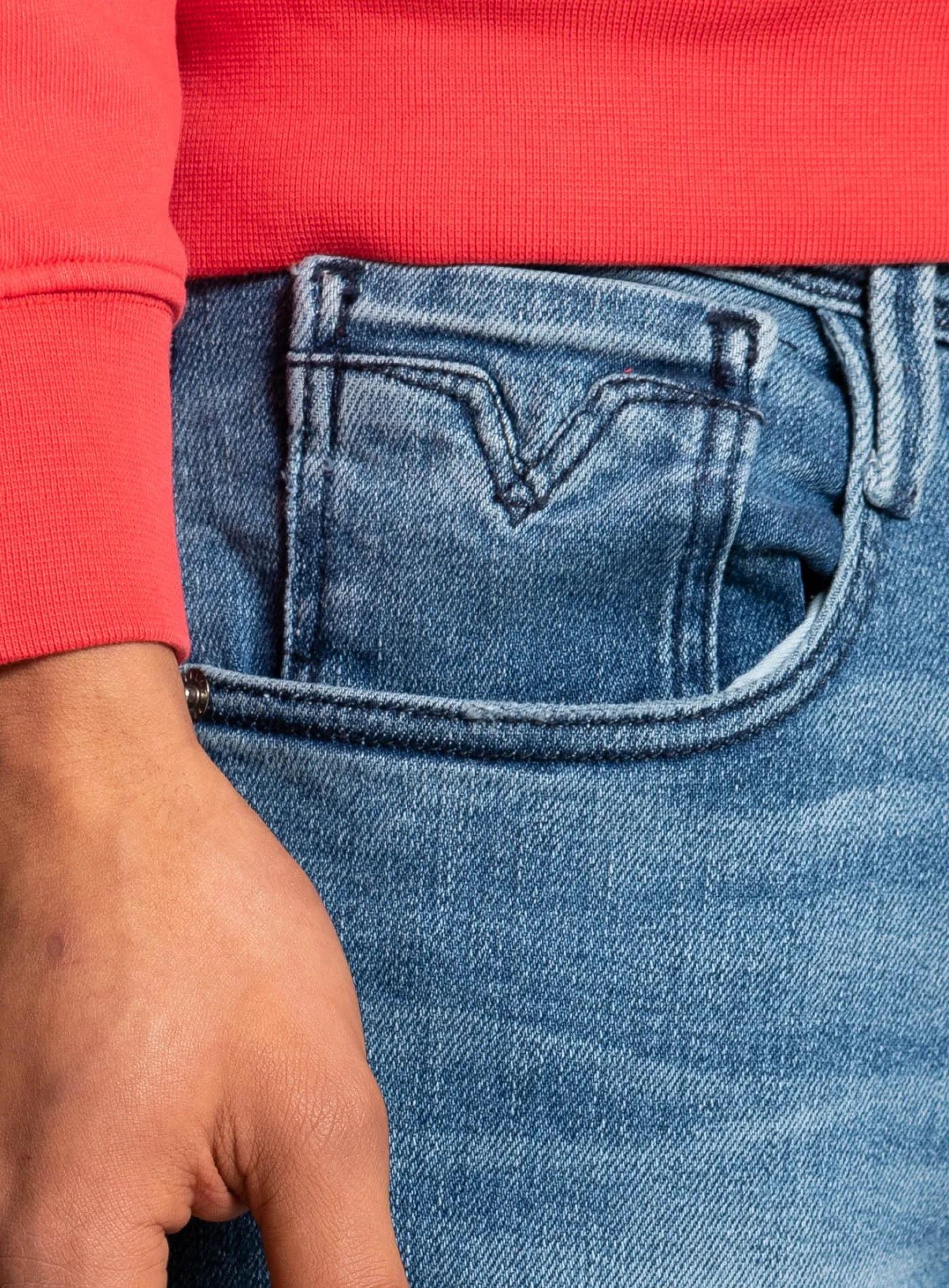 Replay Erkek Jean Pantolon ANBASS M914 U007626 MAVI
