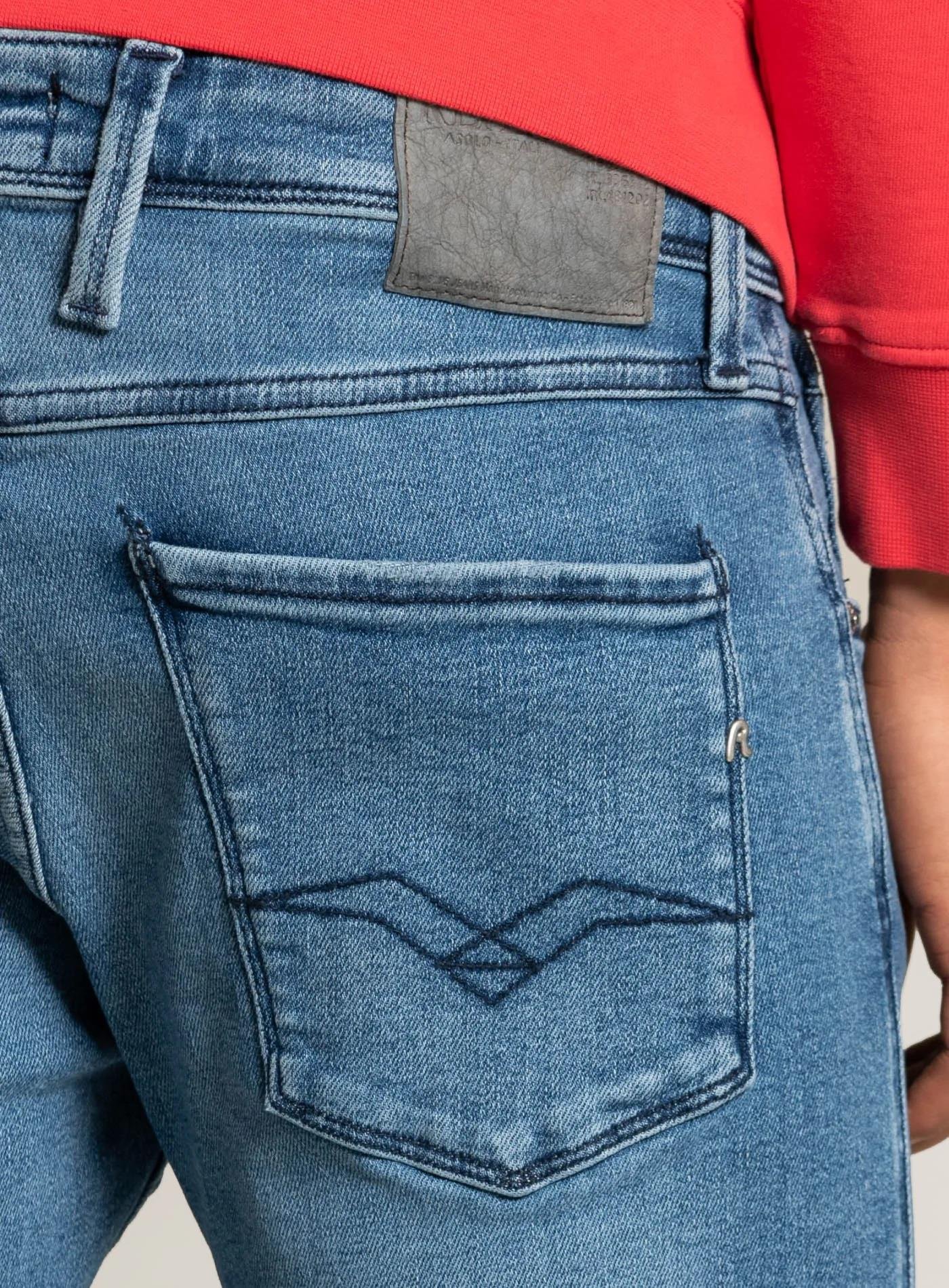 Replay Erkek Jean Pantolon ANBASS M914 U007626 MAVI