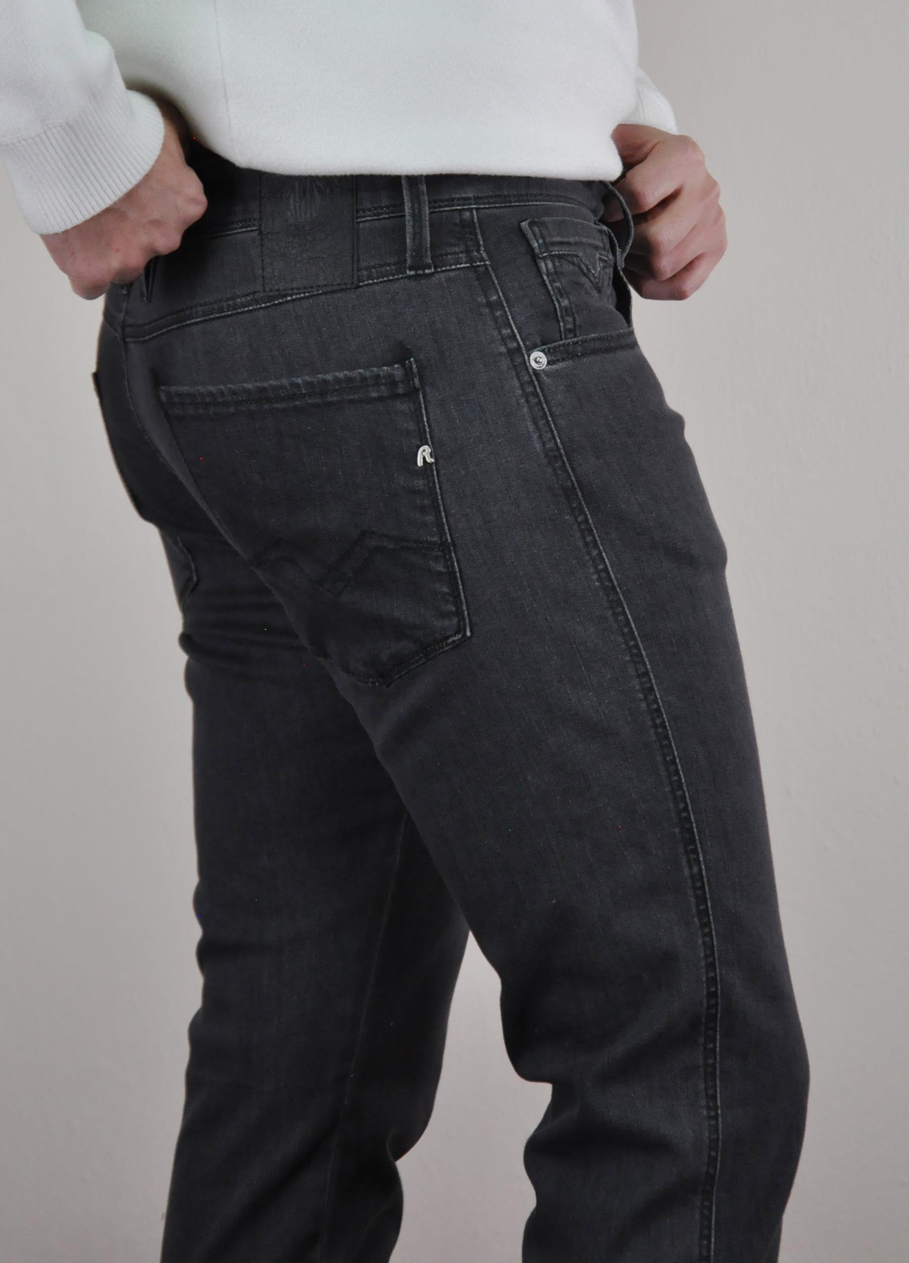 Replay Erkek Yıkamalı Jean Pantolon ANBASS M.914 U007627 FUME