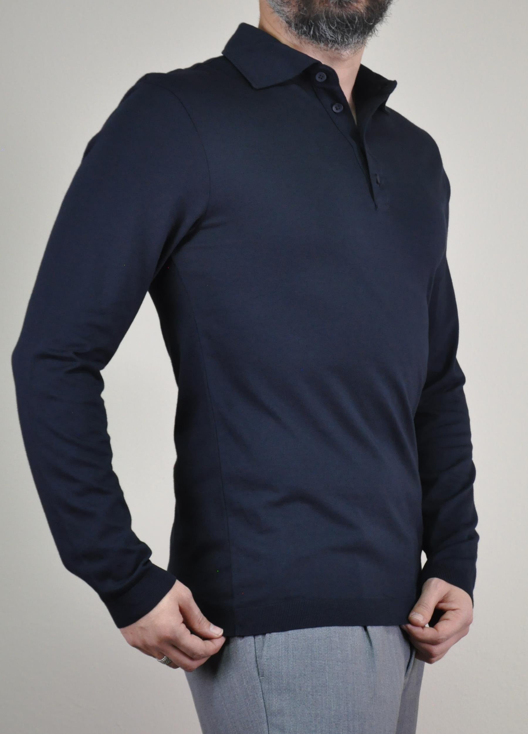 Rss Erkek Merserize Polo Yaka Triko U007852 LACIVERT