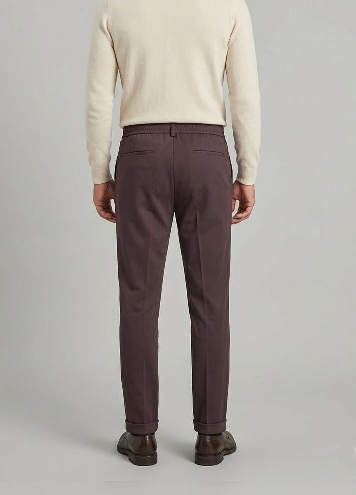 Vaganza Erkek Cepli Beli Lastik İpli Jogger Pantolon U008245 BORDO