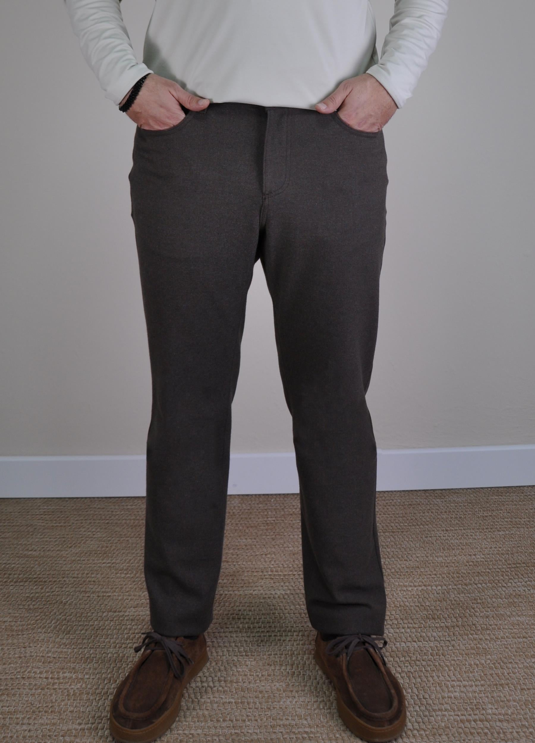 Vaganza Erkek Regular Fit Klasik Bel Kalın Pantolon U008179 KAHVE