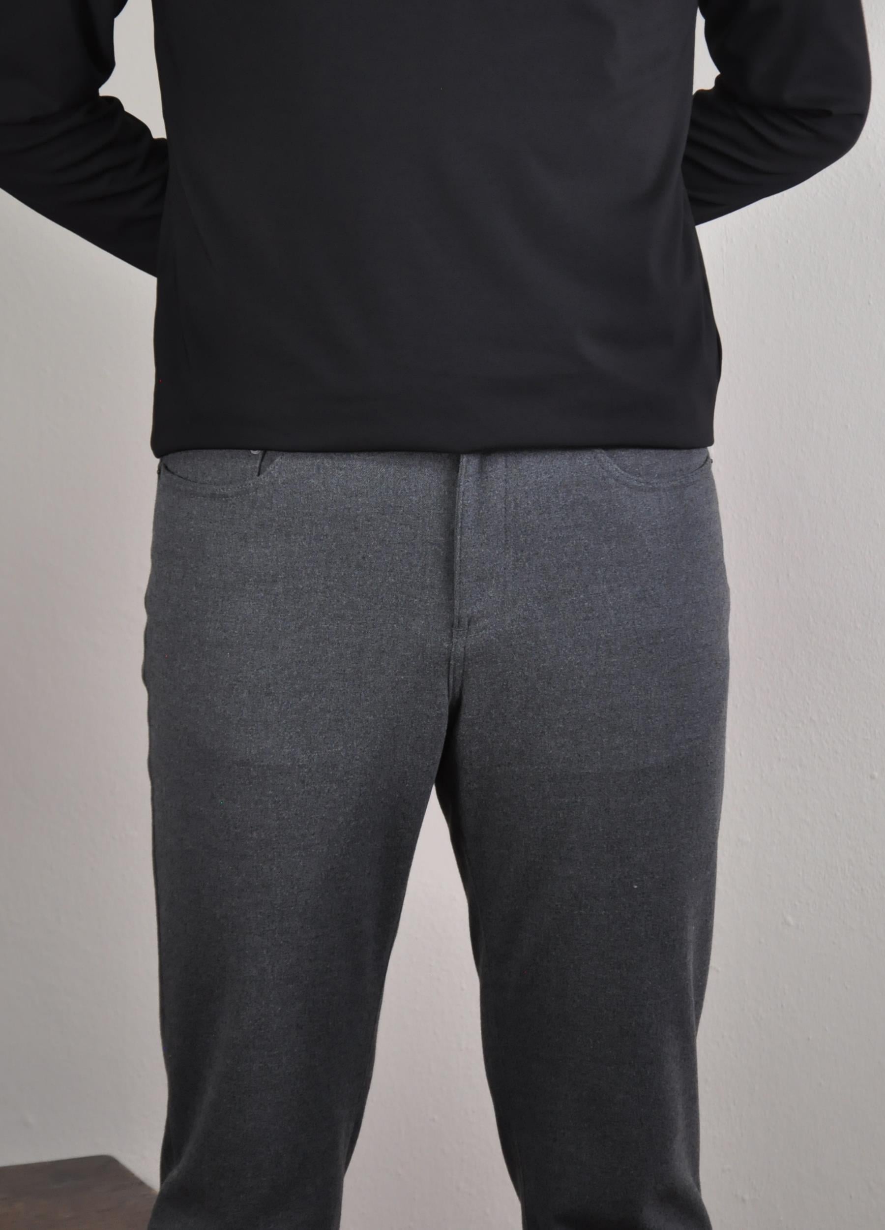 Vaganza Erkek Regular Fit Klasik Bel Kalın Pantolon U008179 FUME