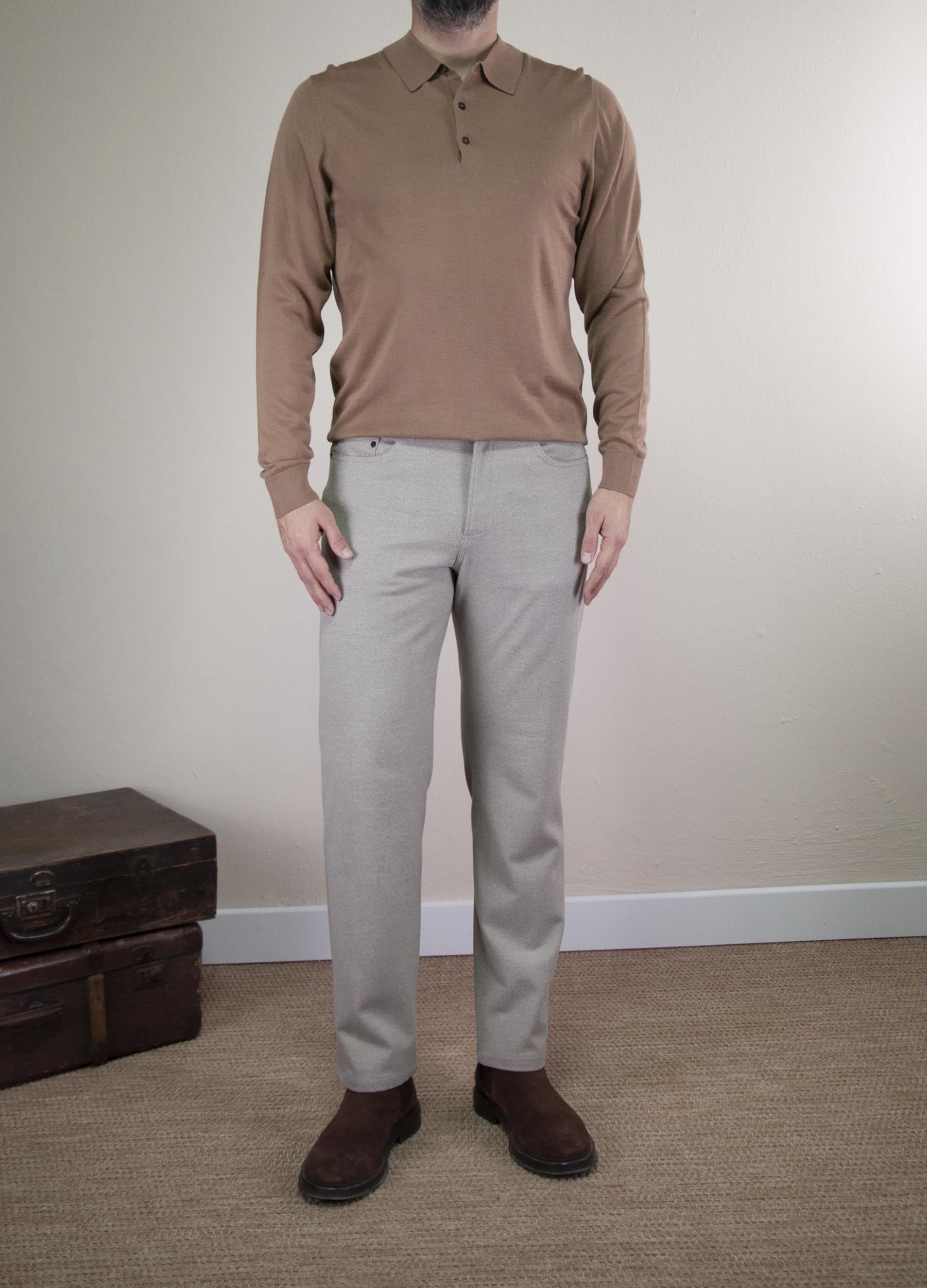 Vaganza Erkek Regular Fit Klasik Bel Kalın Pantolon U008179 KREM