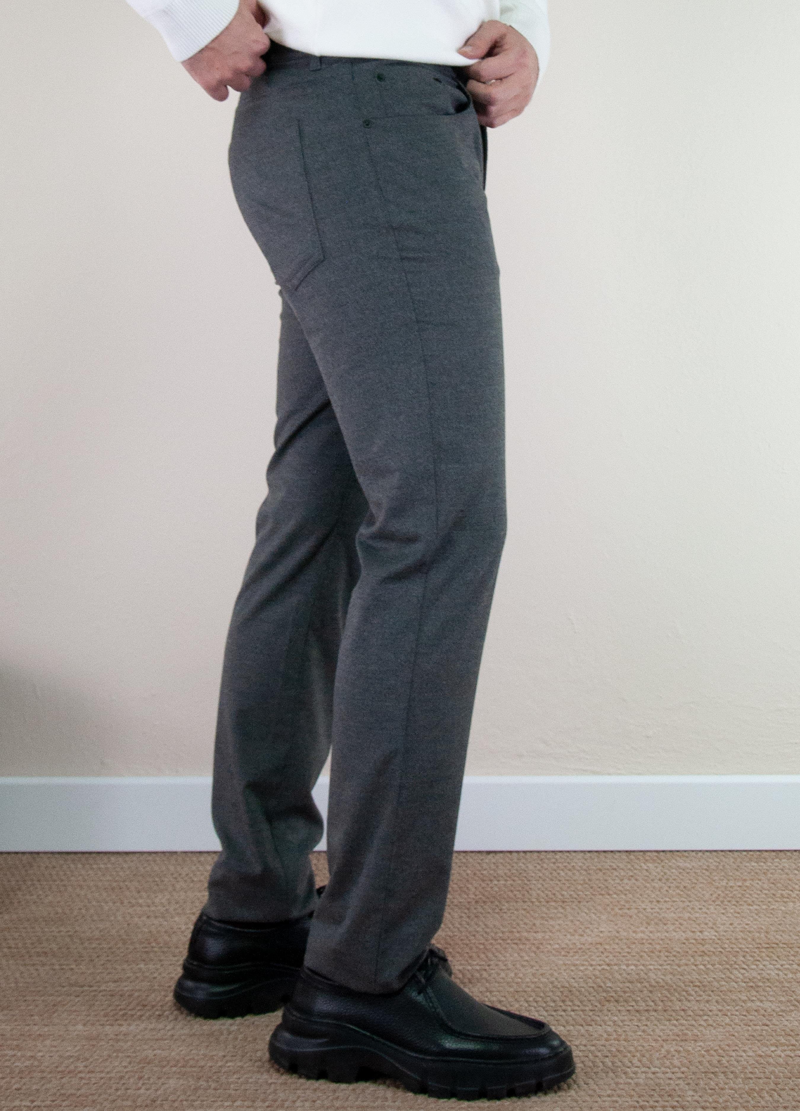 Vaganza Erkek Regulat Fit Klasik Bel Jogger Pantolon U008165 GRI