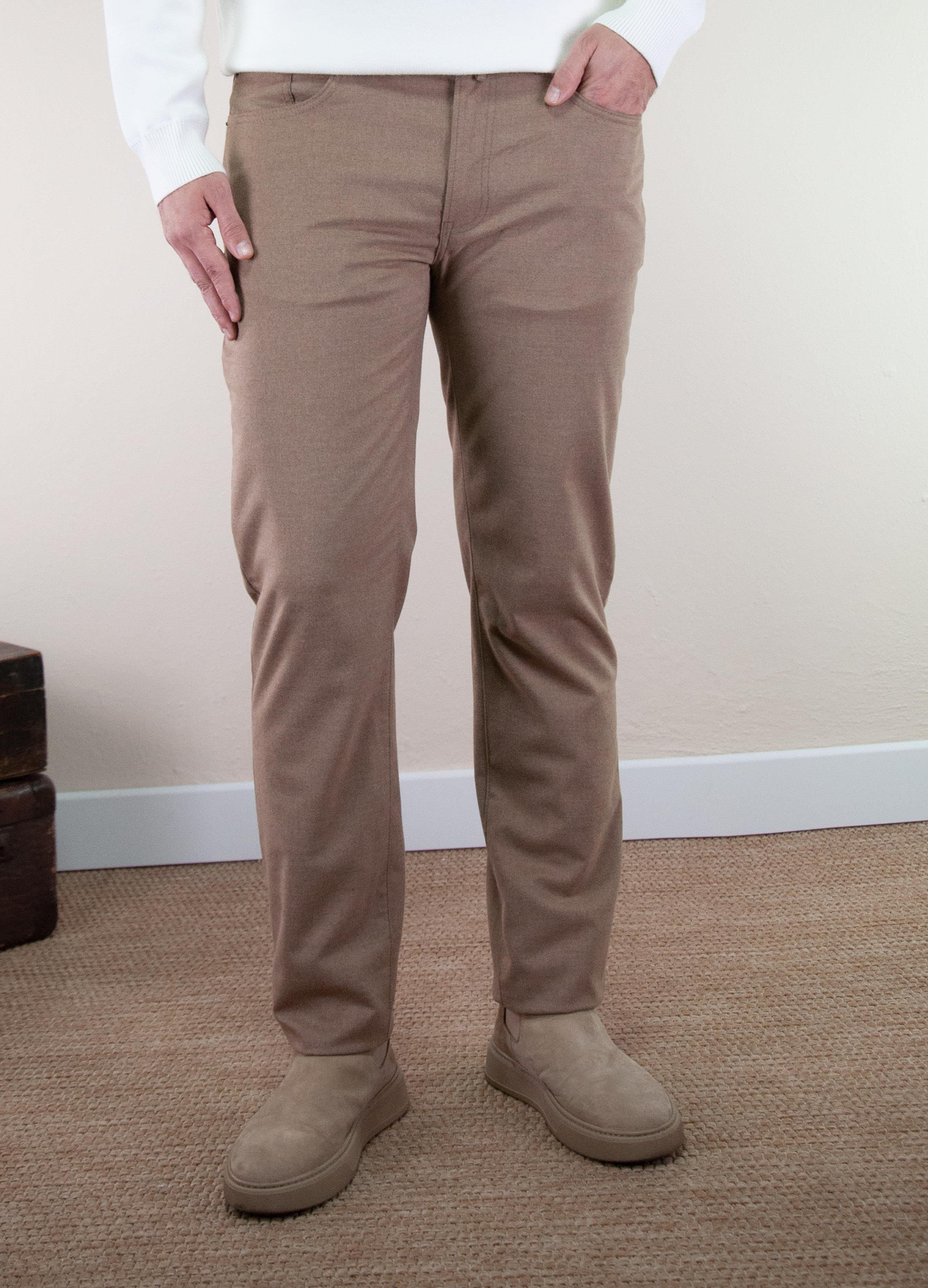 Vaganza Erkek Regulat Fit Klasik Bel Jogger Pantolon U008165 KAHVE