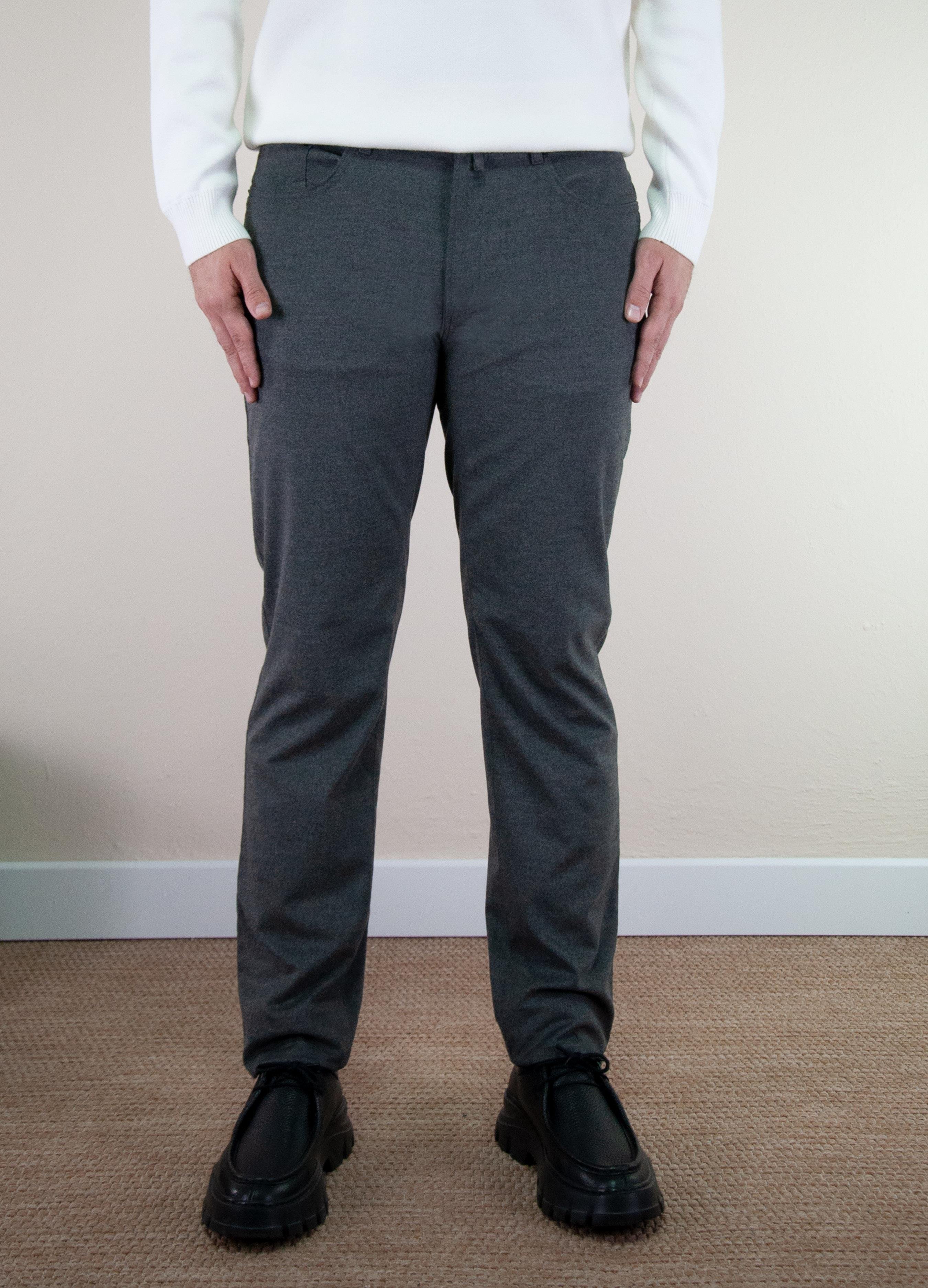 Vaganza Erkek Regulat Fit Klasik Bel Jogger Pantolon U008165 GRI