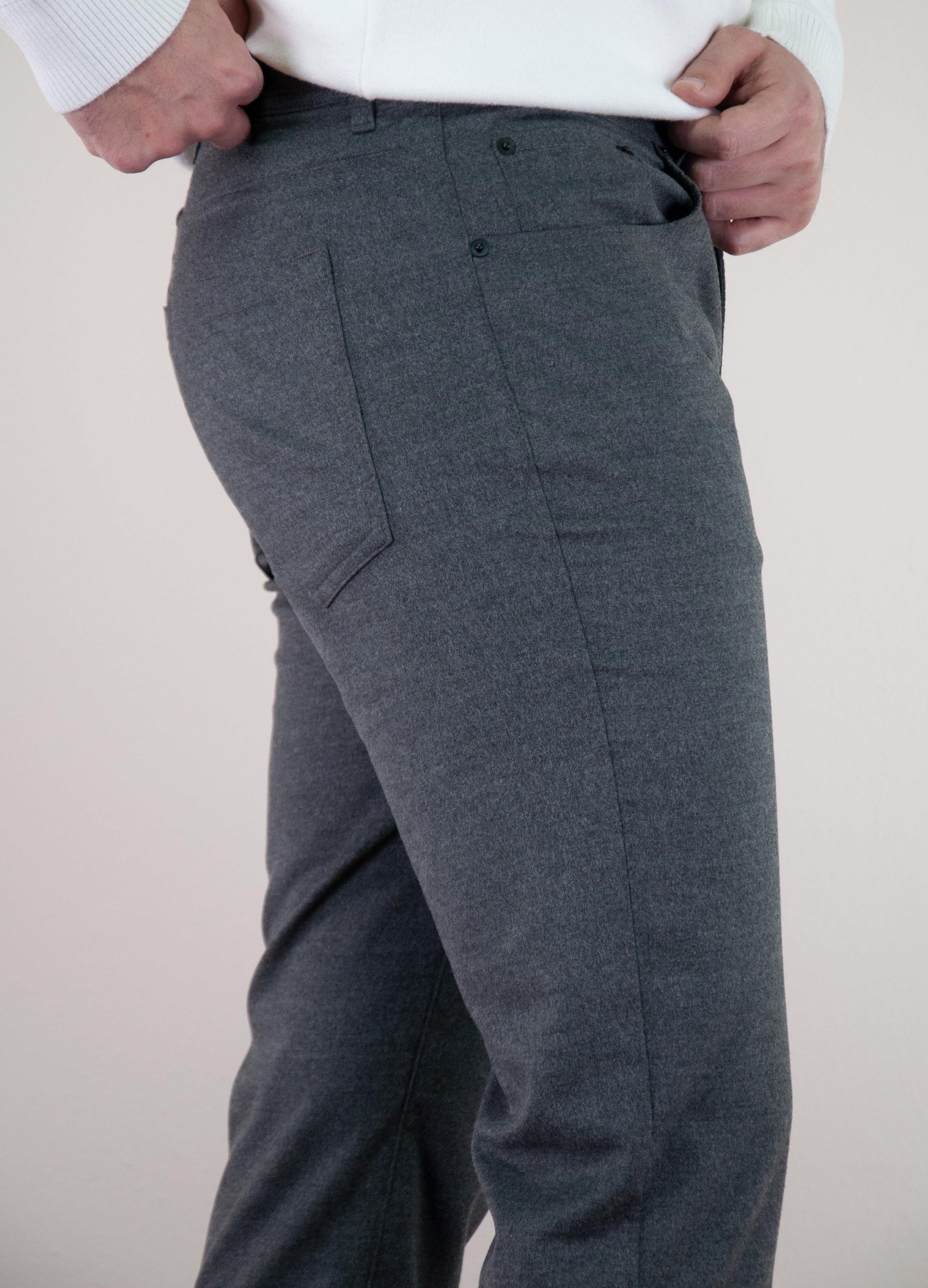 Vaganza Erkek Regulat Fit Klasik Bel Jogger Pantolon U008165 GRI
