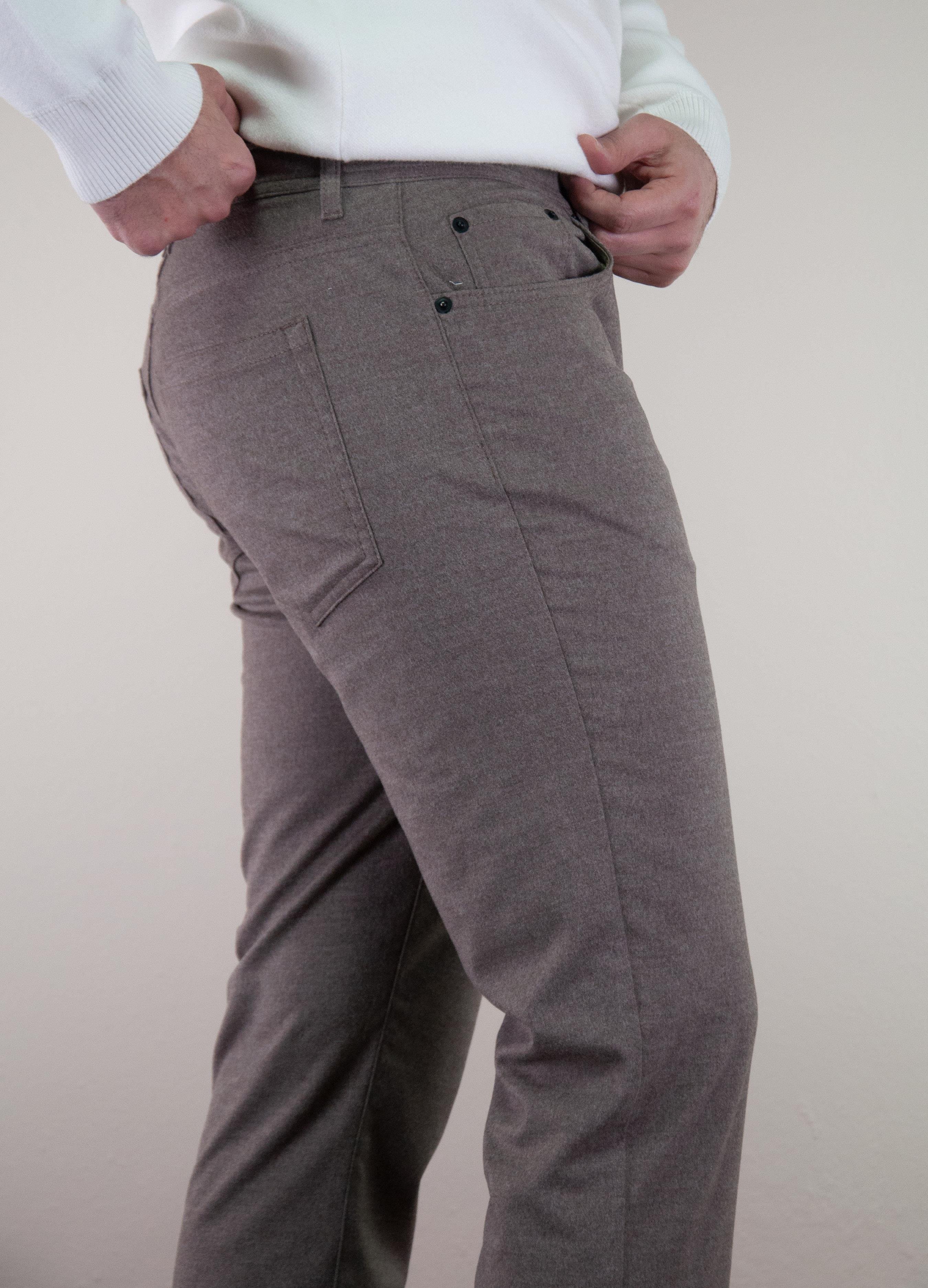Vaganza Erkek Regulat Fit Klasik Bel Jogger Pantolon U008165 TOPRAK
