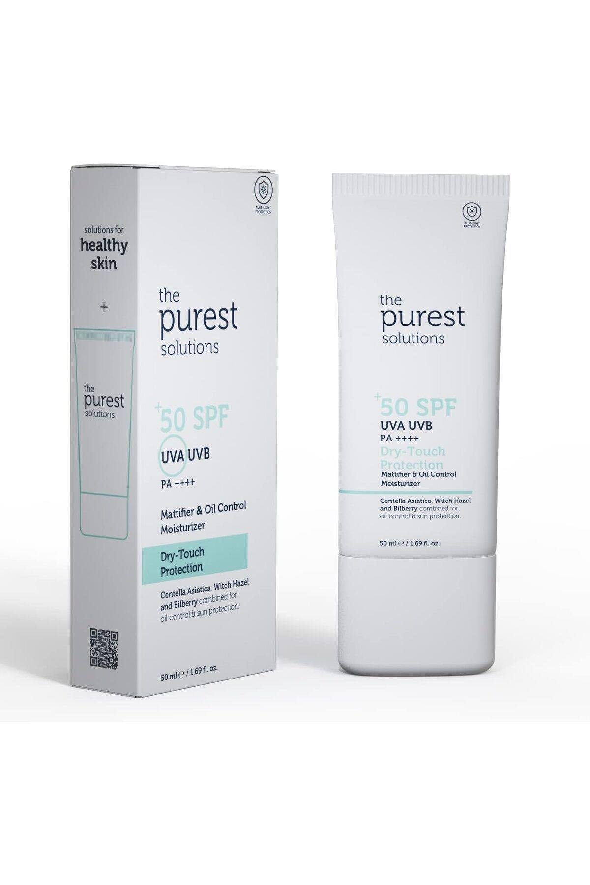 , Yağlı Ve Karma Ciltler Için Matlaştırıcı Güneş Koruyucu Krem Spf 50, 50 ml