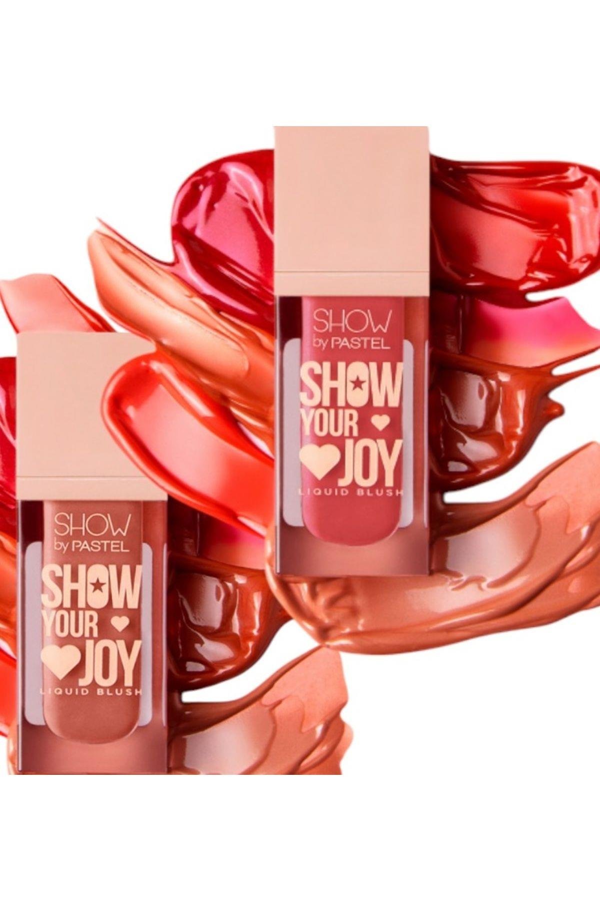 2 Li set Show Your Joy Liquid Blush - Likit Allık 58 -53 2 si birlikte