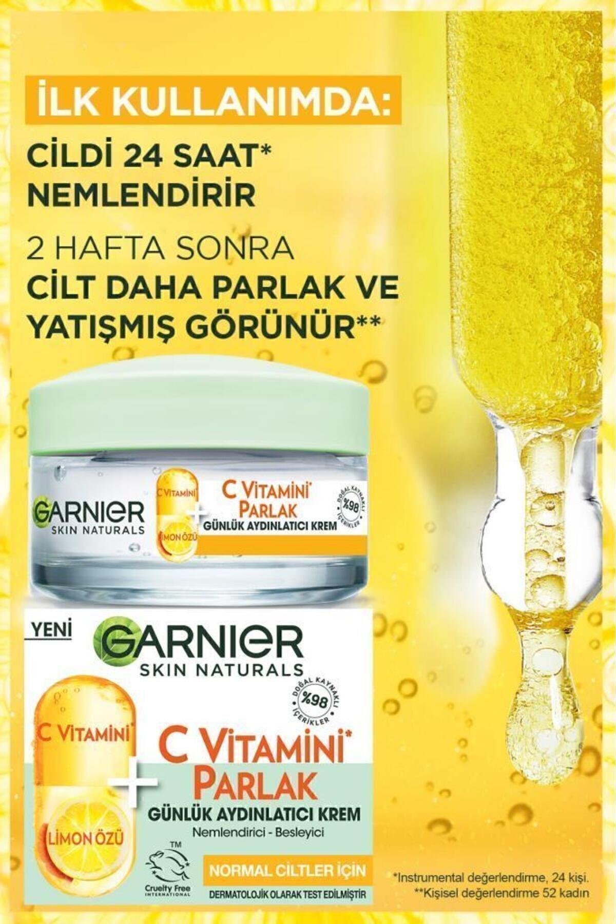 2'li C Vitamini Parlak Günlük Aydınlatıcı Krem