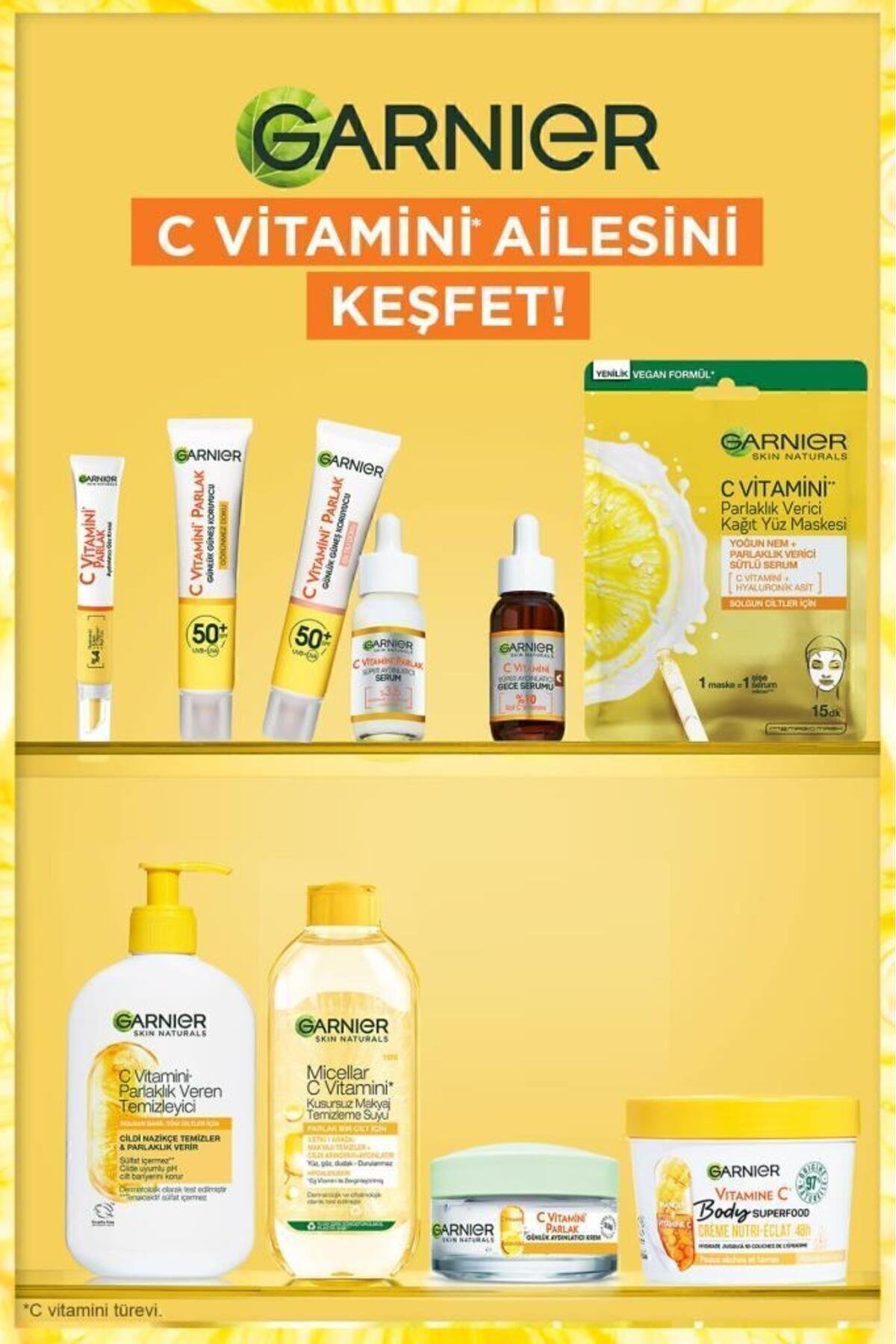 2'li C Vitamini Parlak Günlük Aydınlatıcı Krem