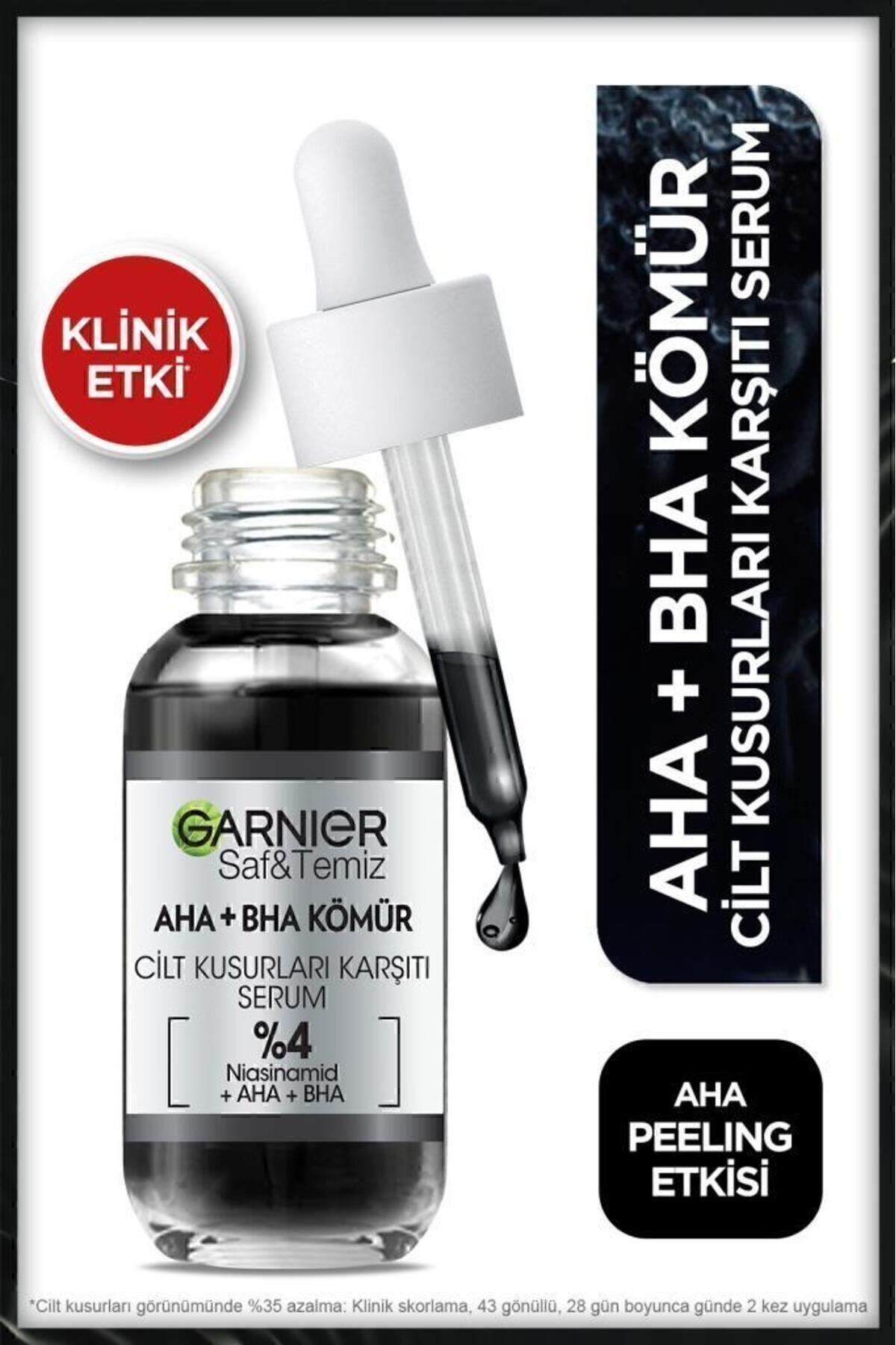 Aha Bha Cilt Kusurları Karşıtı Serum %4 [niasinamid Peeling Etkili Aha Bha] 30 ml 2'li Set