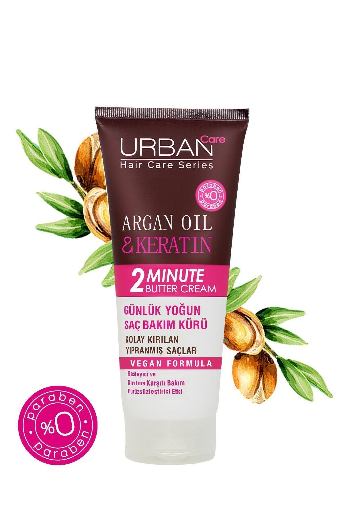Argan Oil&keratin Kolay Kırılan Yıpranmış Saçlara Özel Yoğun Saç Bakım Maskesi-200 ml