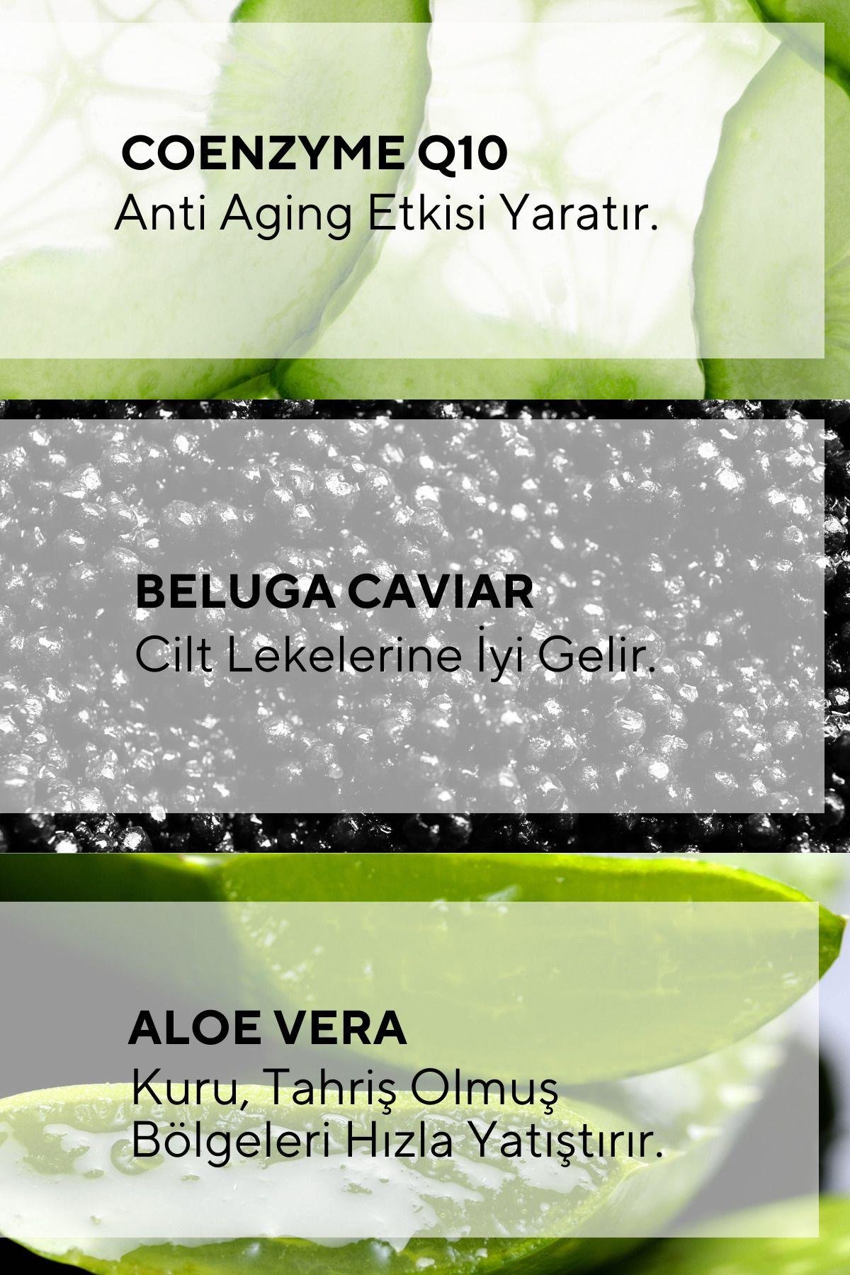 Arındırıcı ve Aydınlatıcı Yüz Peelingi Beluga Havyarı Özlü Coenzyme Q10 100 ml