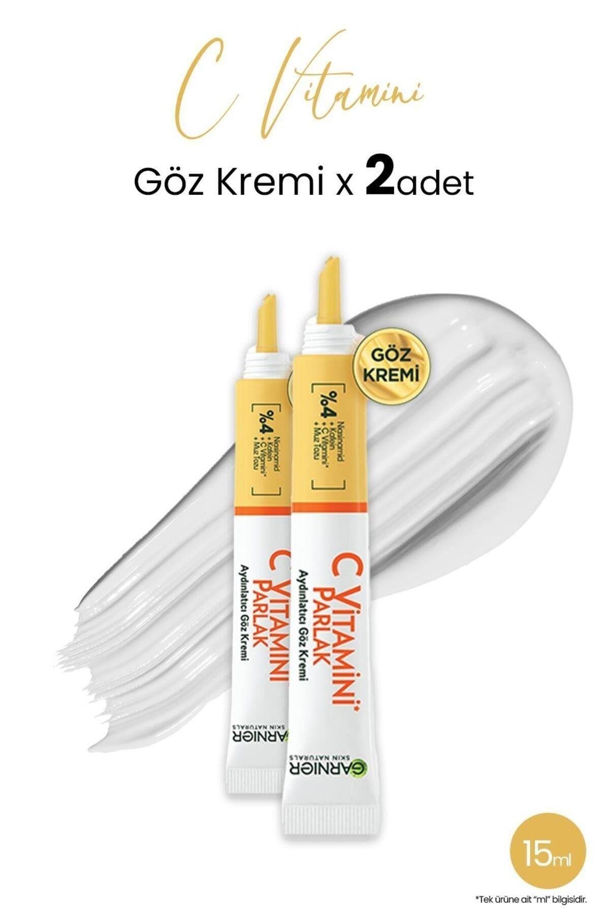 Aydınlatıcı Göz Kremi C Vitamini 15 ml x 2 adet