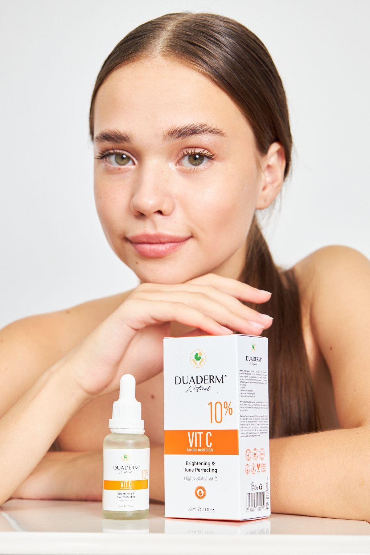 Aydınlatıcı Ve Ton Eşitleyici Vitamin C Serum 30ml