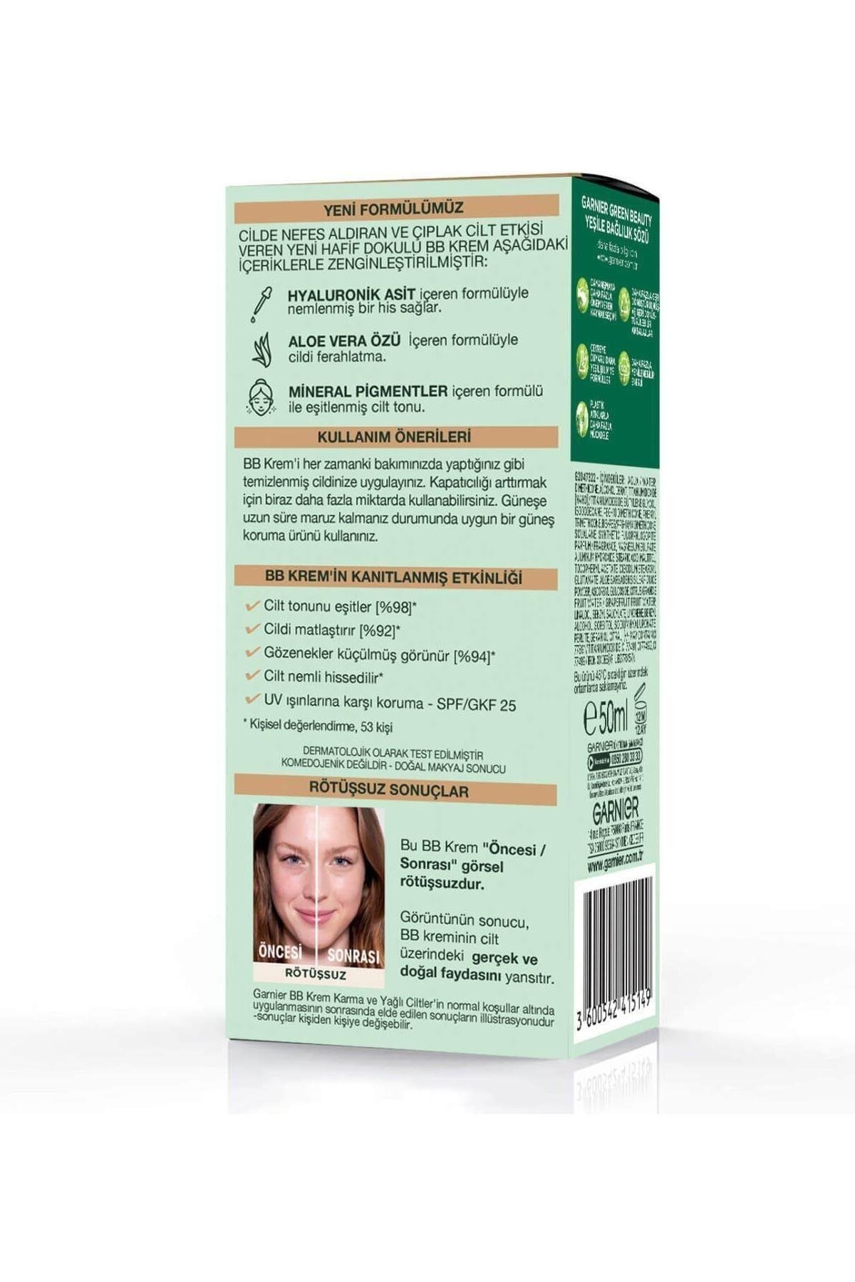 Bb Krem Karma Yağlı Ciltler Açık Ton